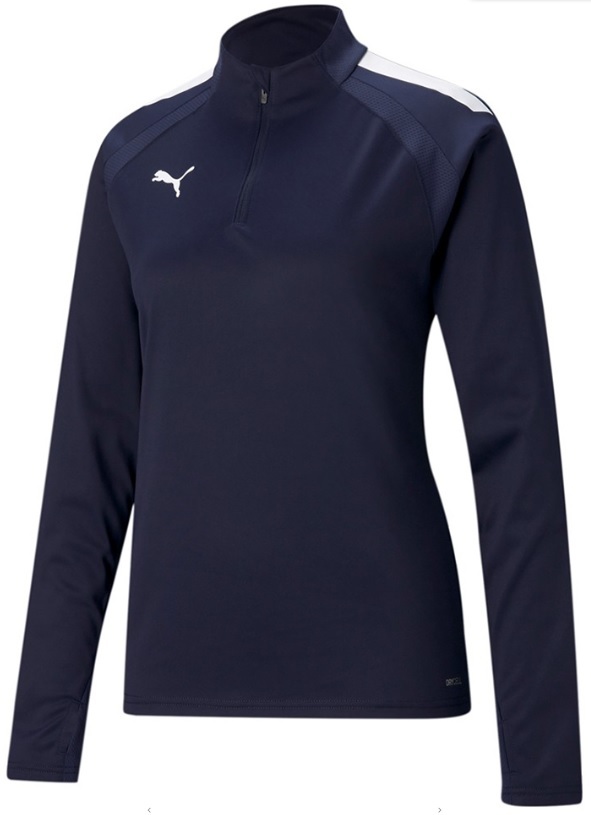Puma Majica z dolgimi rokavi TEAMLIGA 1/4 ZIP TOP W ženske
