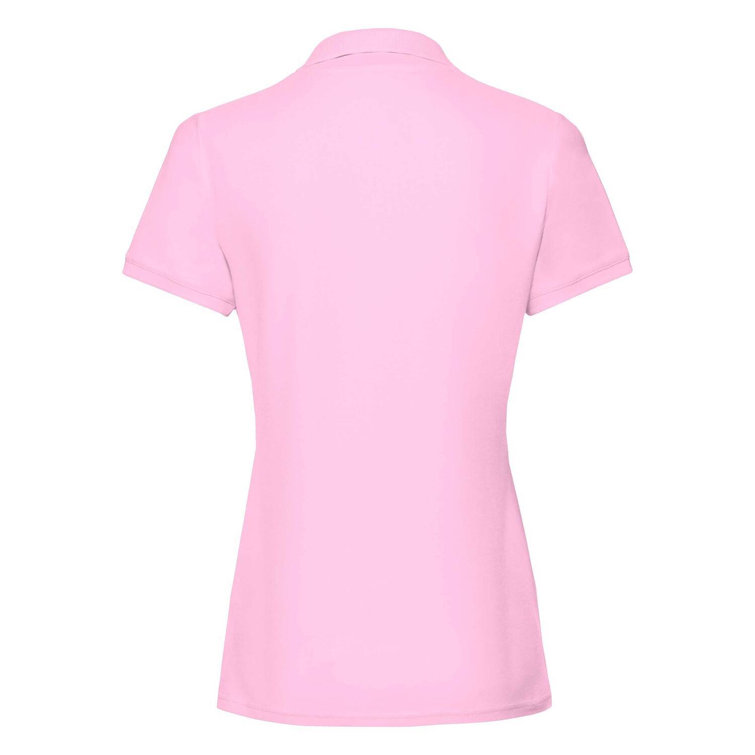 Polo Fruit of the Loom Pink Women's T-shirt