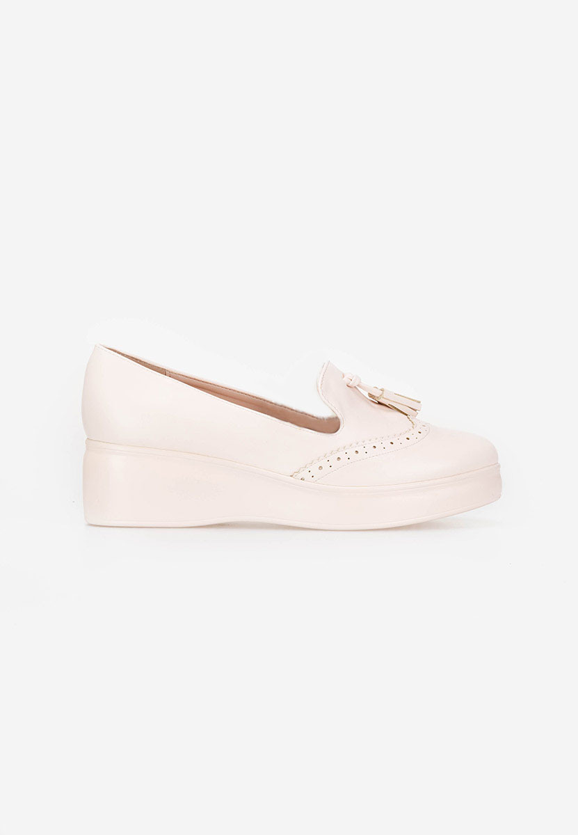 Zapatos Čevlji s platformo Olbia bež