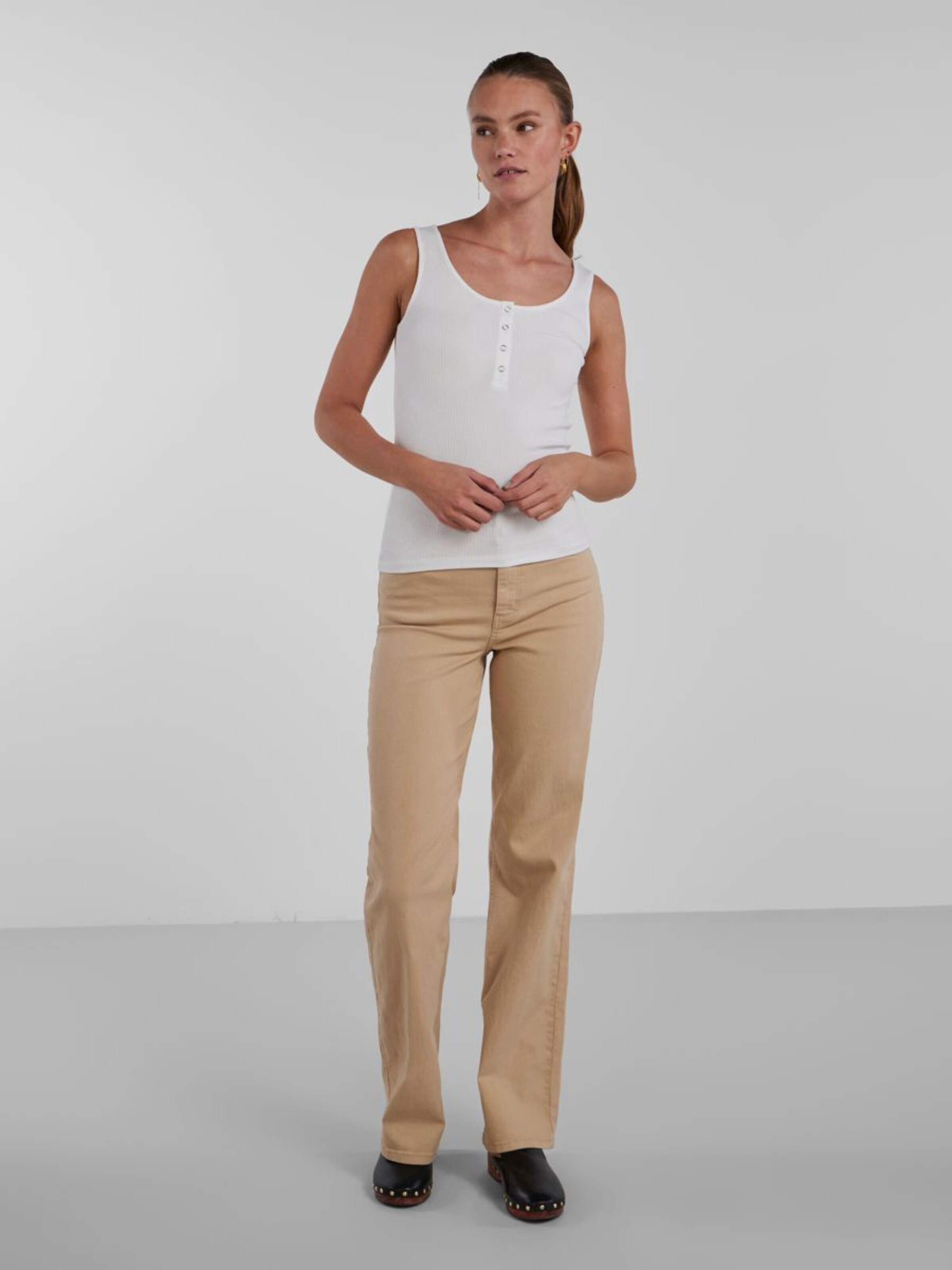 PIECES Top 'PCKitte' bela