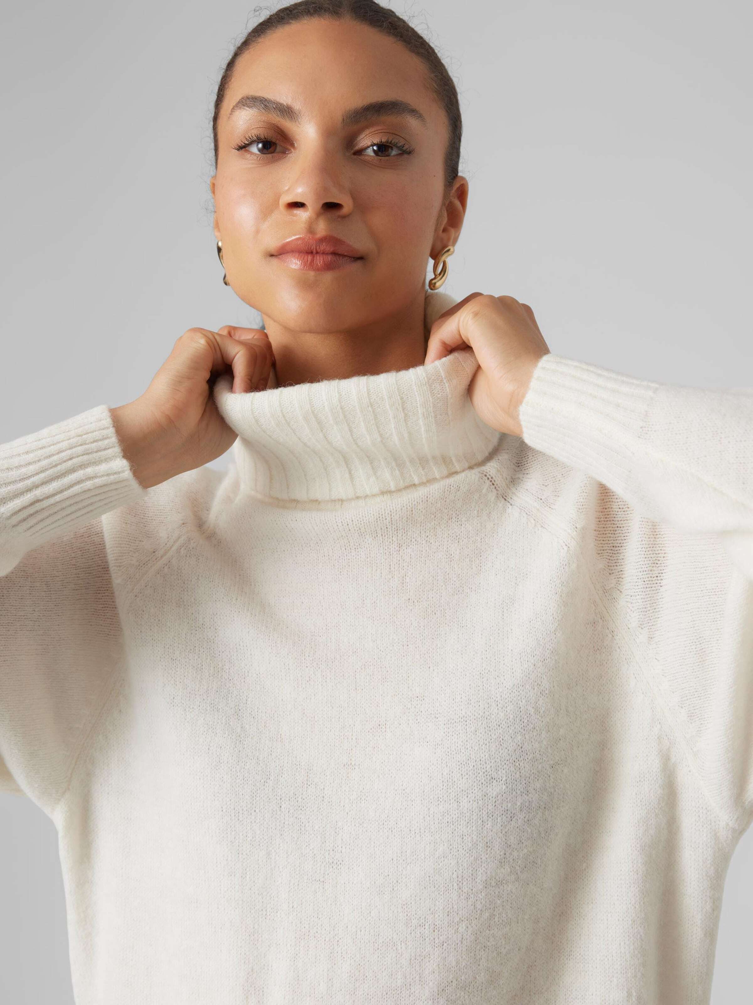 VERO MODA Pletena obleka 'Daniela' bež