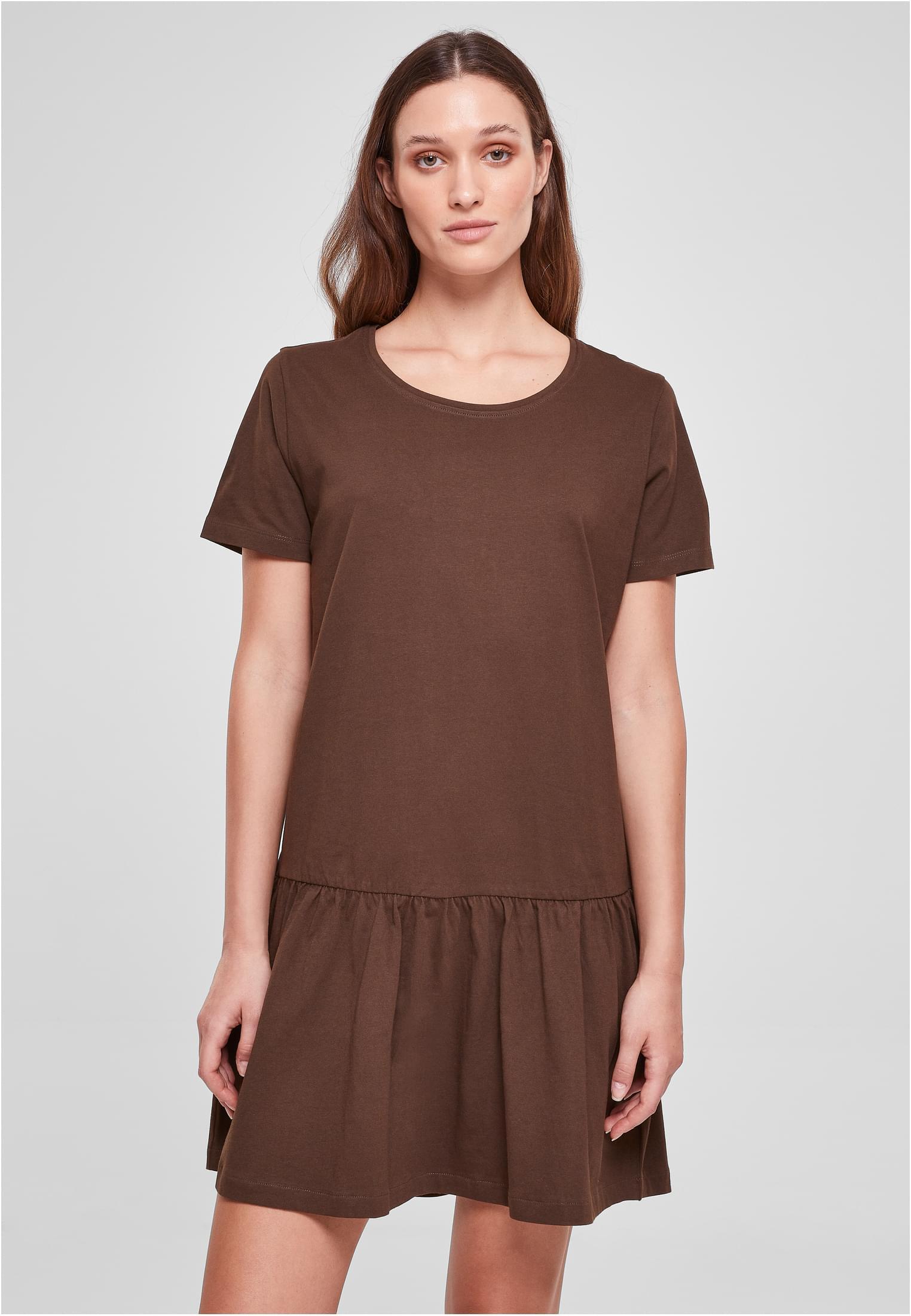 Urban Classics Women's dress Valance brown