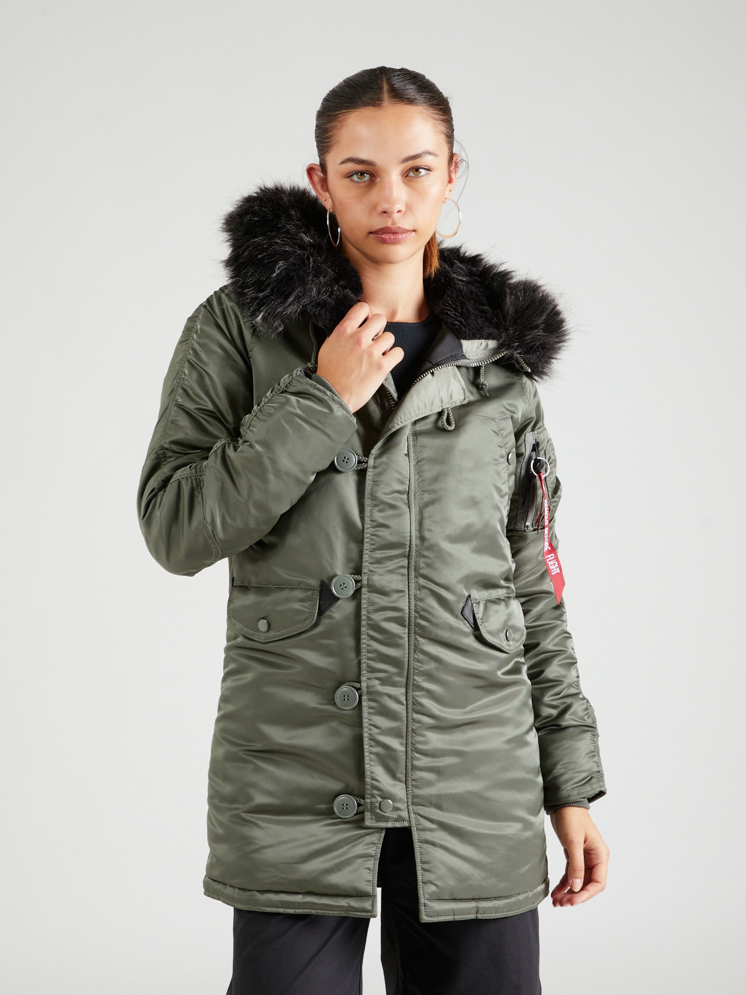 ALPHA INDUSTRIES Zimska jakna kaki