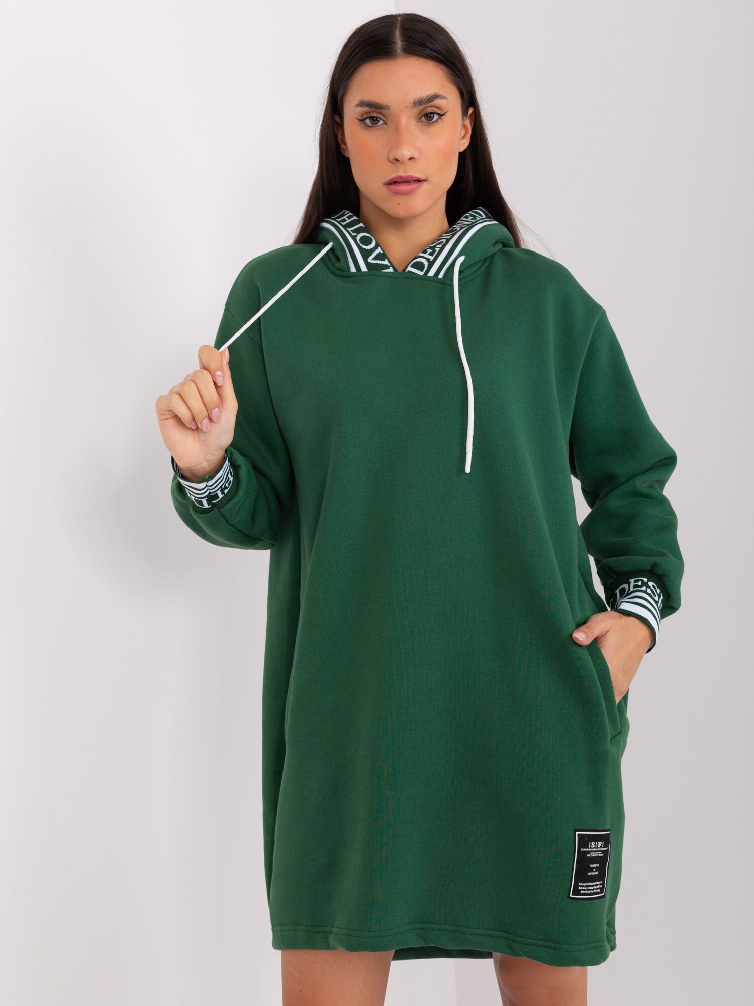 RELEVANCE Tunic-RV-TU-9224.95P-Dark Green