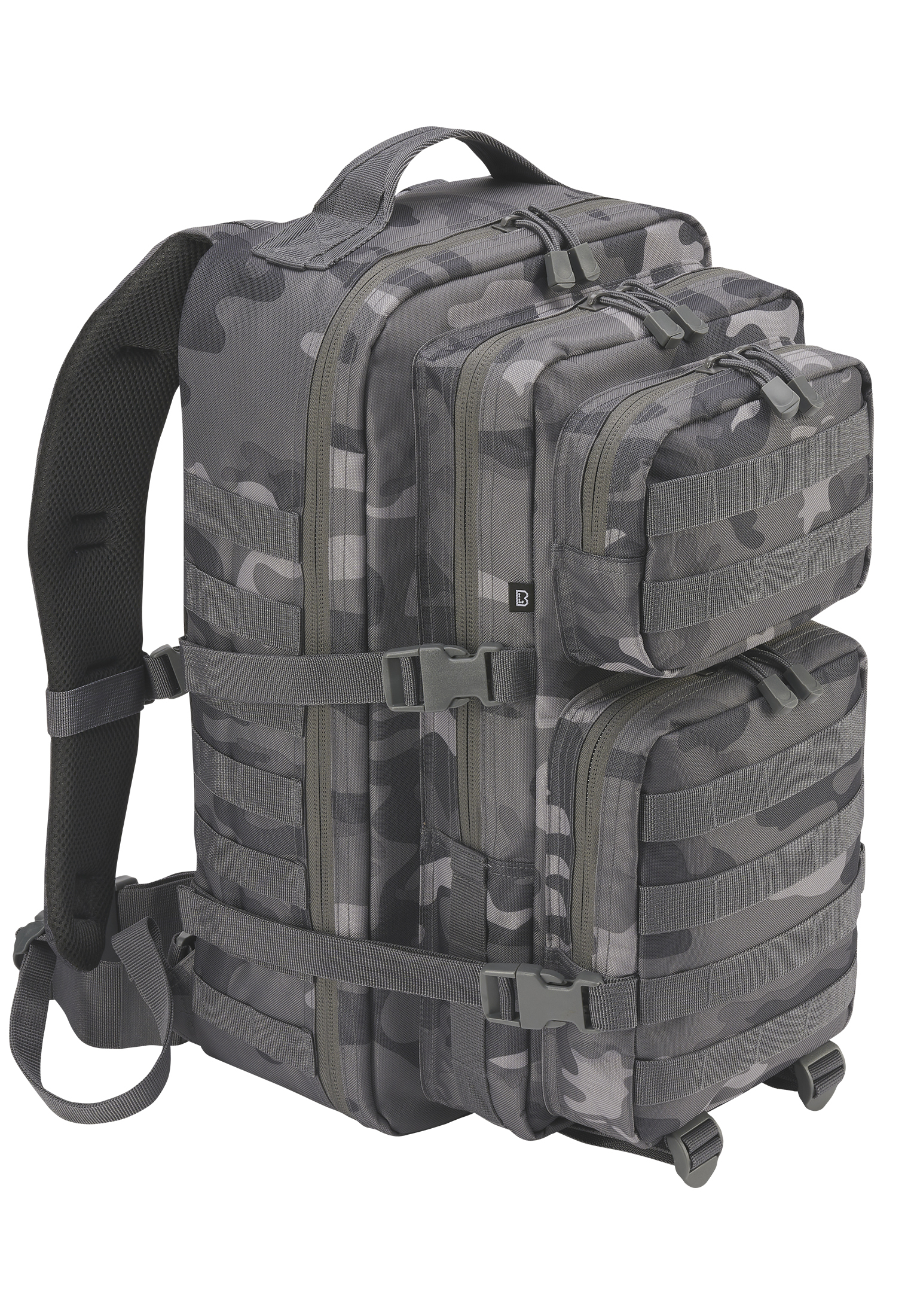 Brandit Backpack US Cooper Large grey camouflage jacket