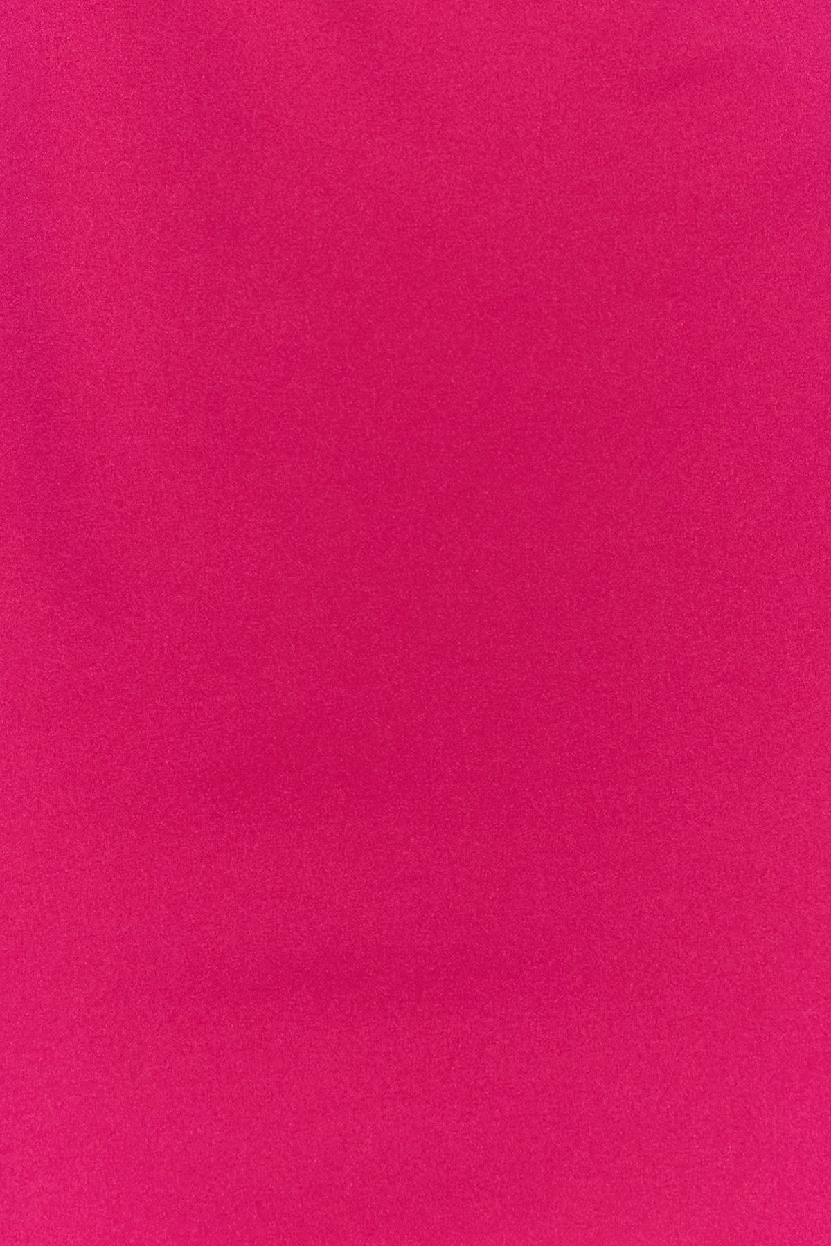 Trendyol fuchsia stand-up ovratnik, nameščena, pletena mini obleka z gubami