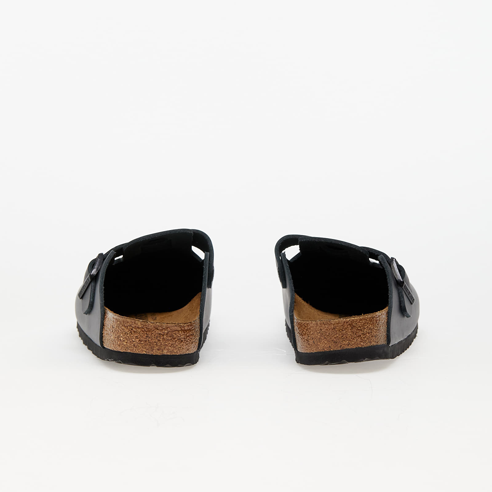 Birkenstock Boston Natural Leather Black