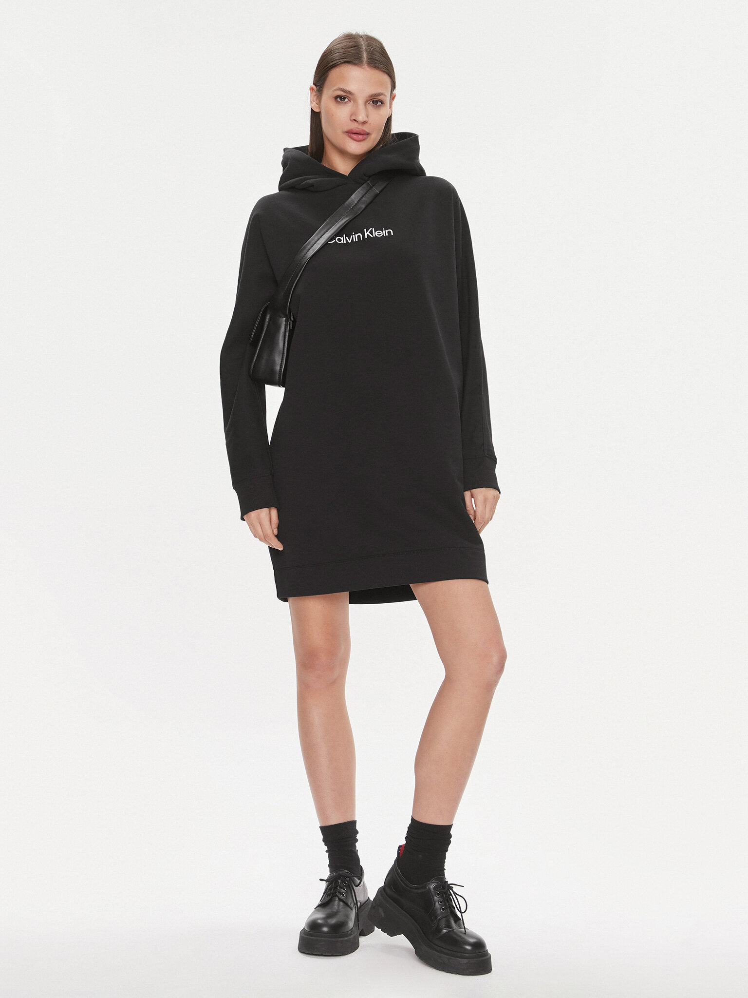 Pletena obleka Calvin Klein