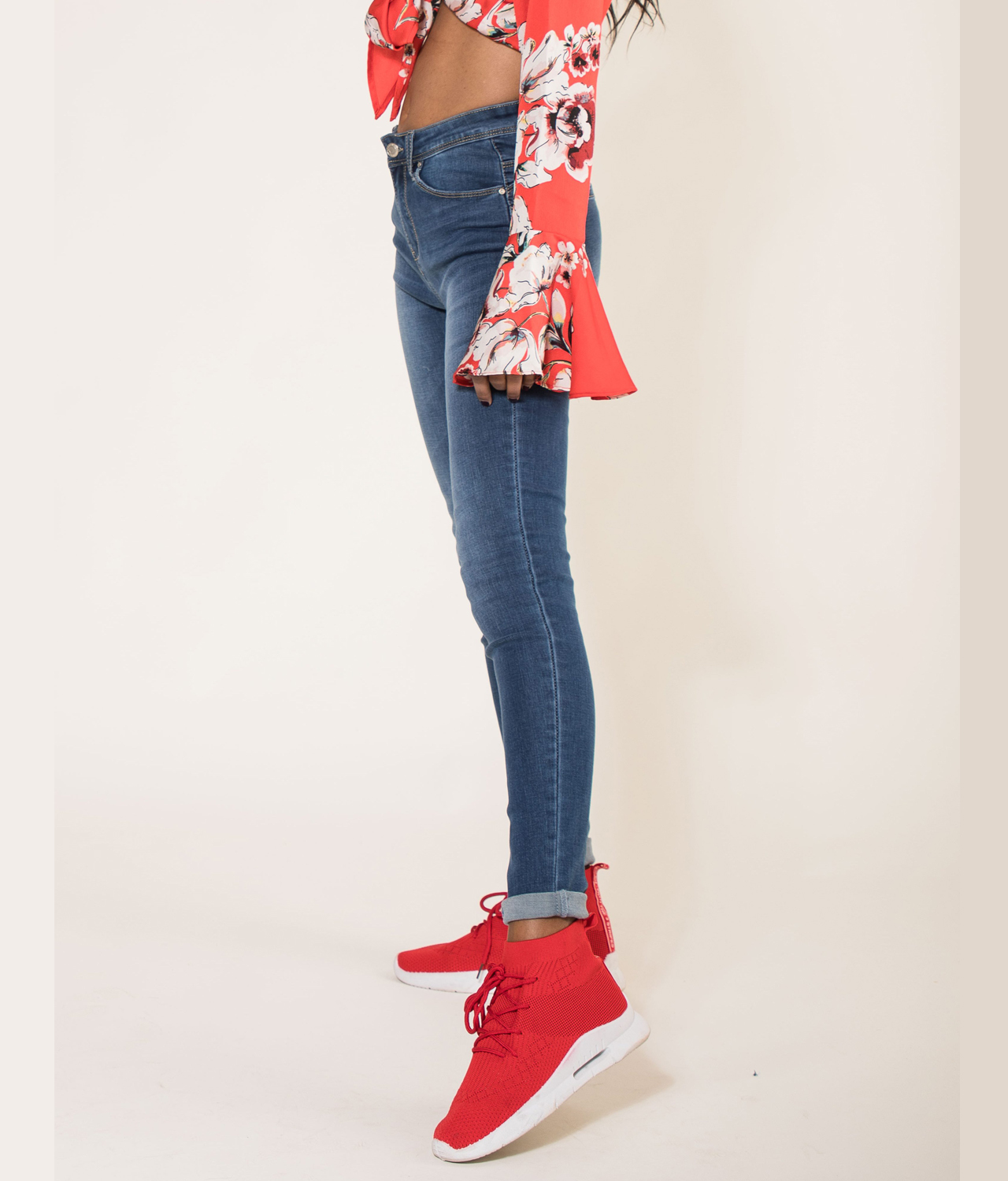 Superfashion Kavbojke Push Up Stretch P076-1