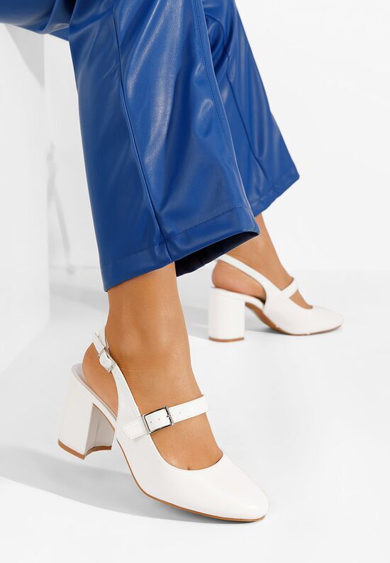 Zapatos Salonarji Vanya bela