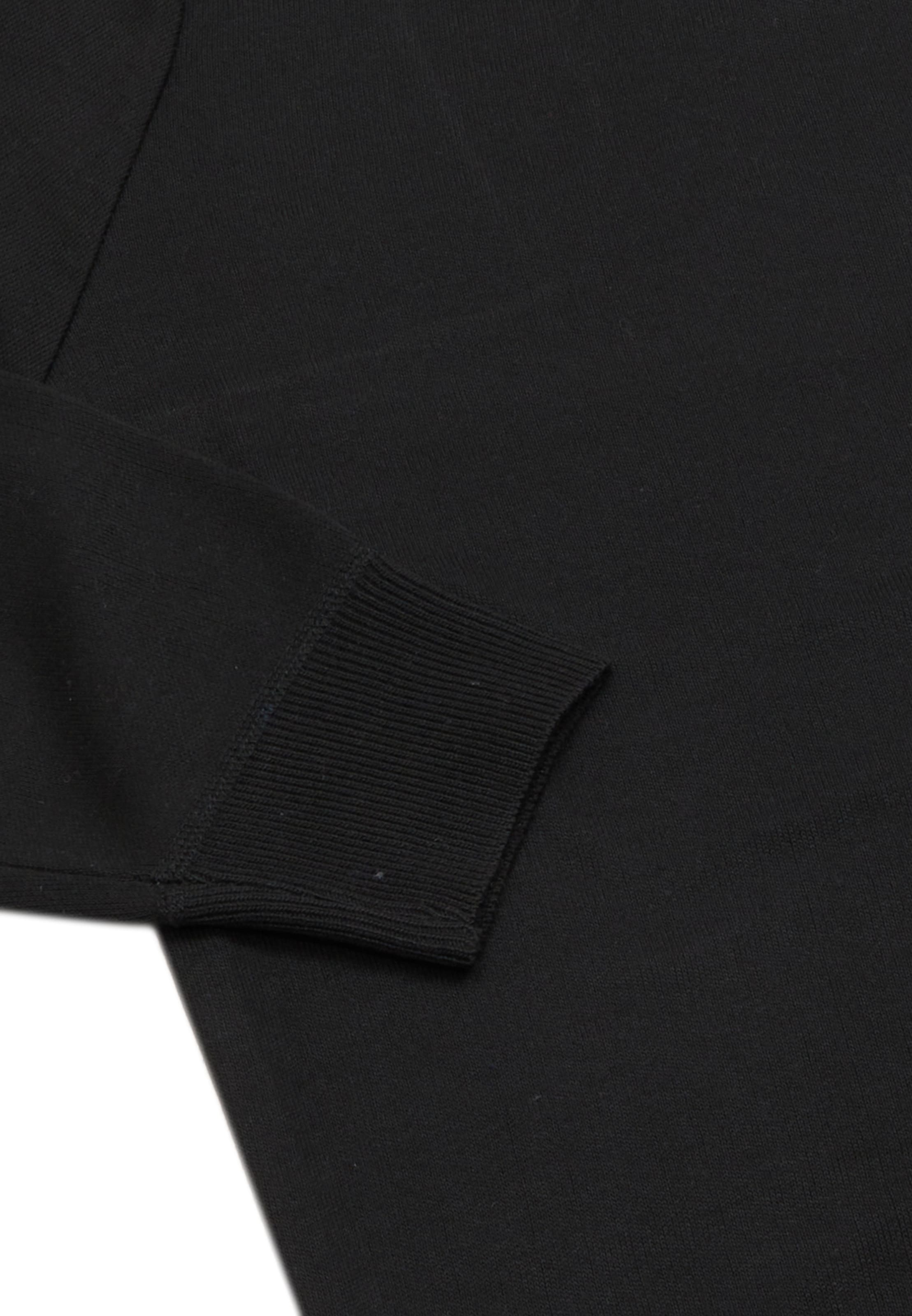 BLONDA Pletena jopa črna