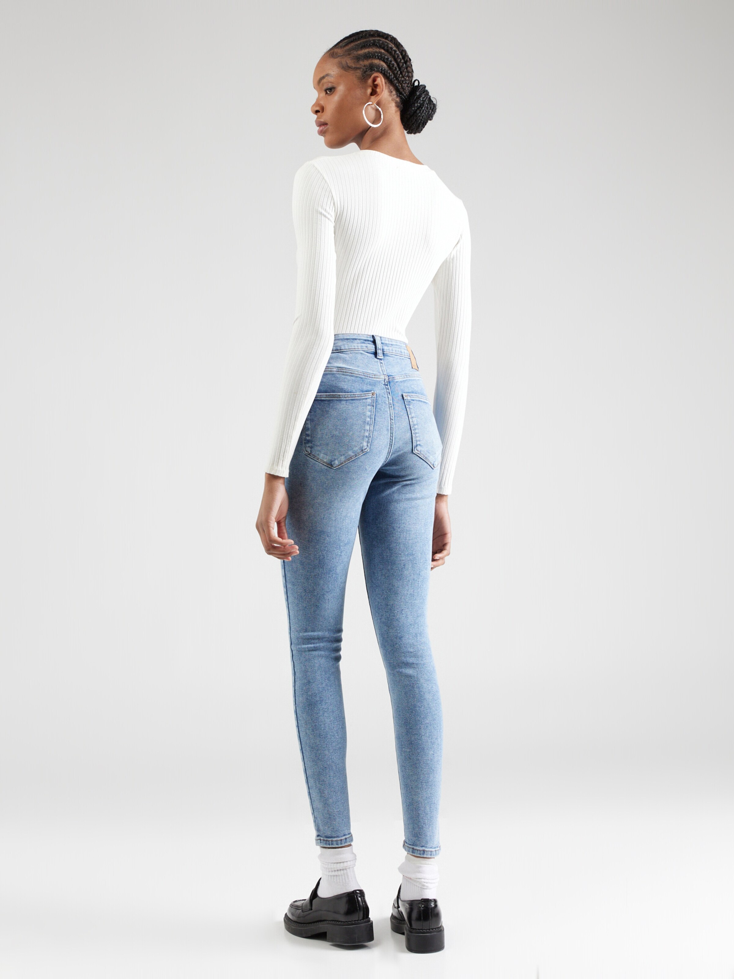 PIECES Kavbojke 'DANA' moder denim