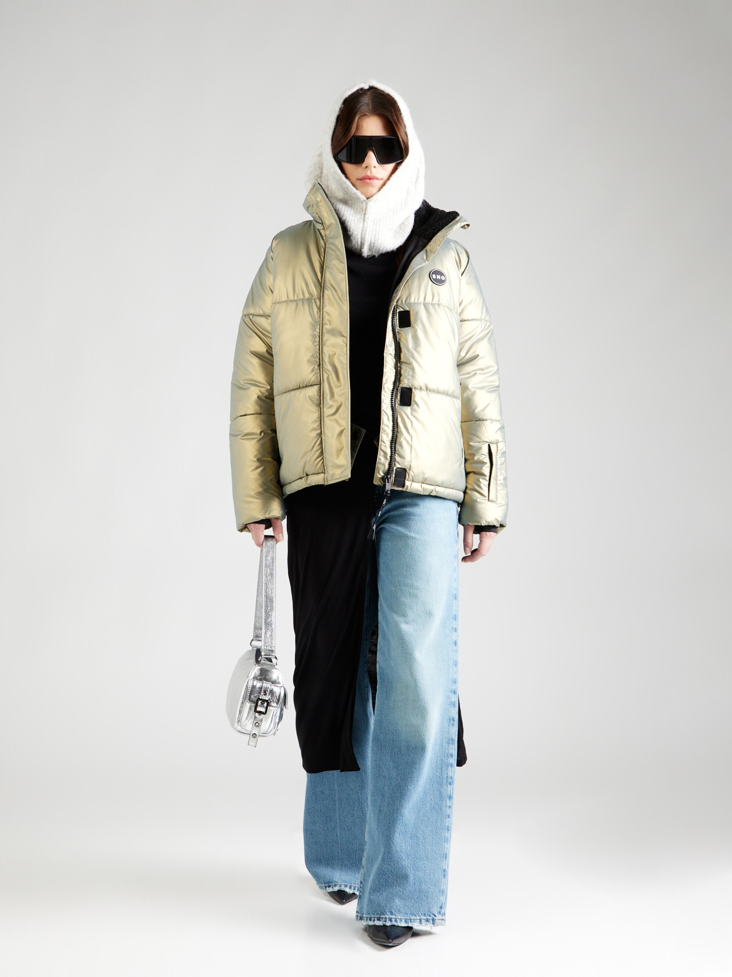 TOPSHOP Prehodna jakna zlata