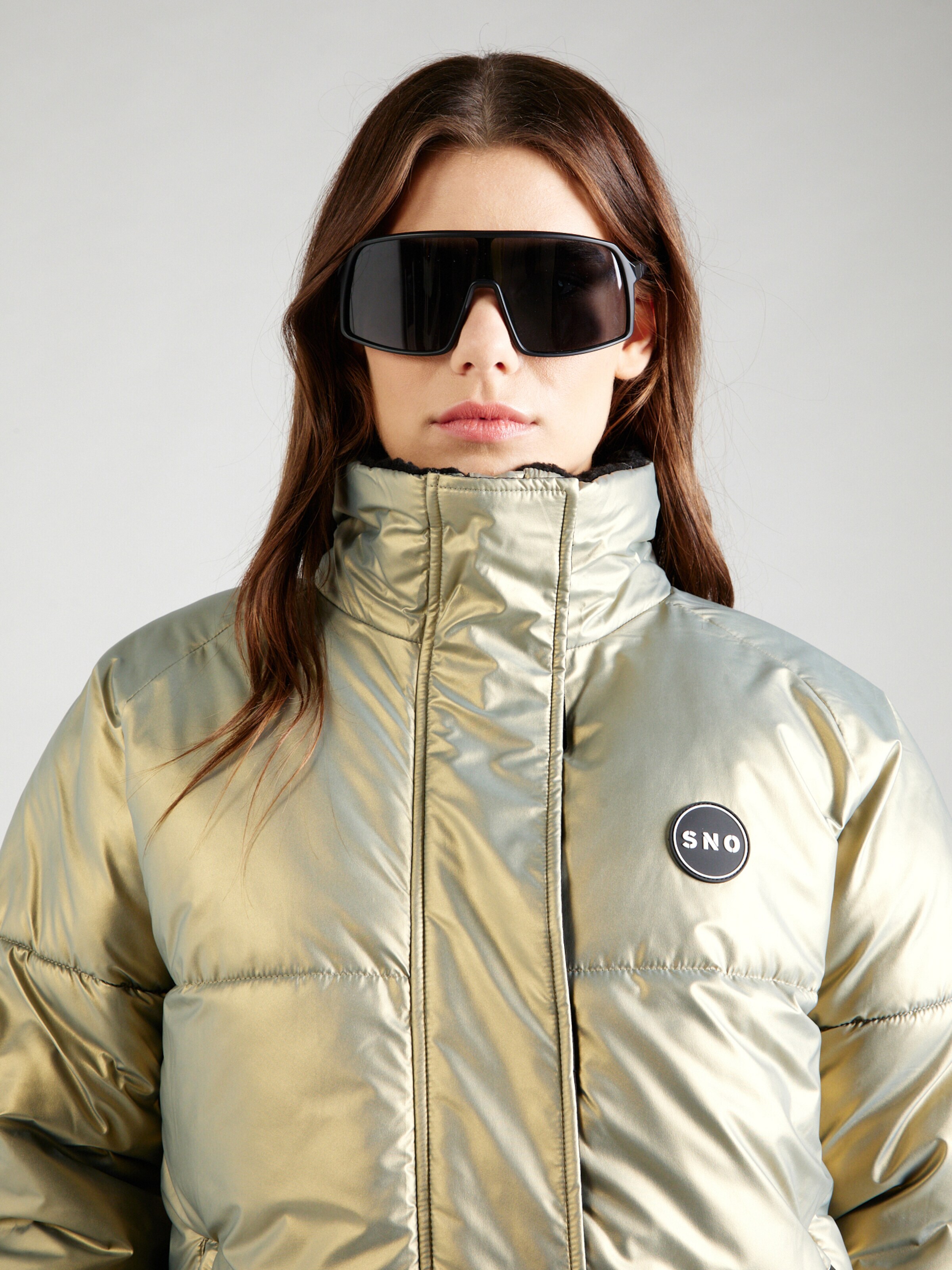 TOPSHOP Prehodna jakna zlata