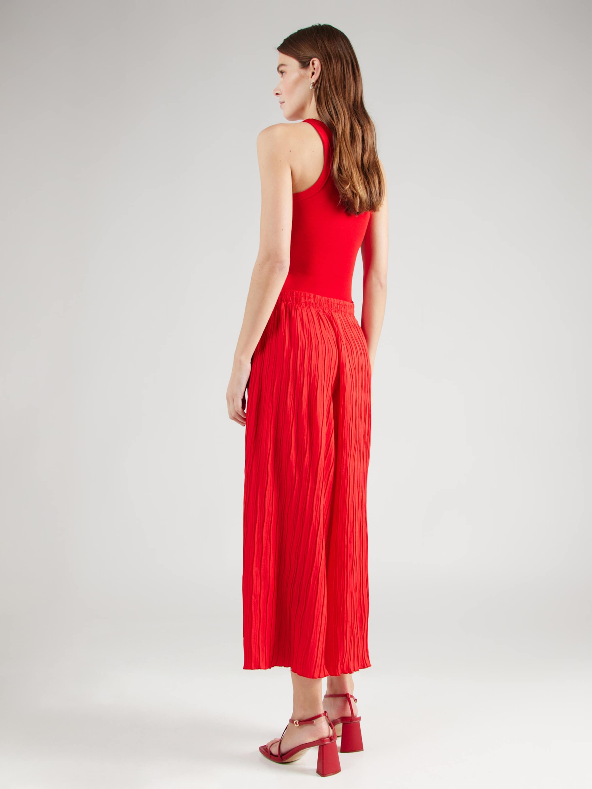 ABOUT YOU Hlače 'Fanny Trousers' rdeča