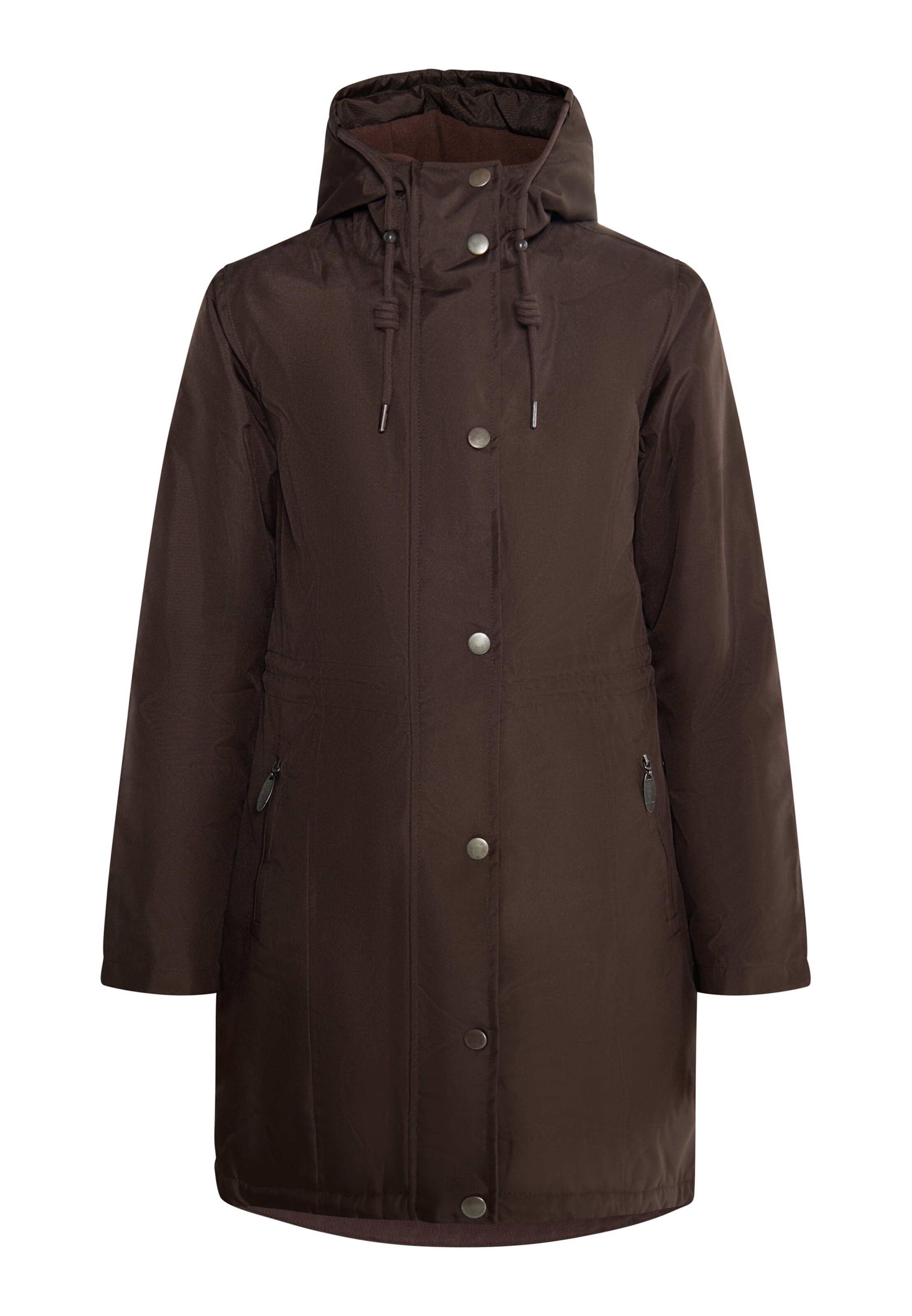 usha BLUE LABEL Zimska jakna 'Fenia' temno rjava