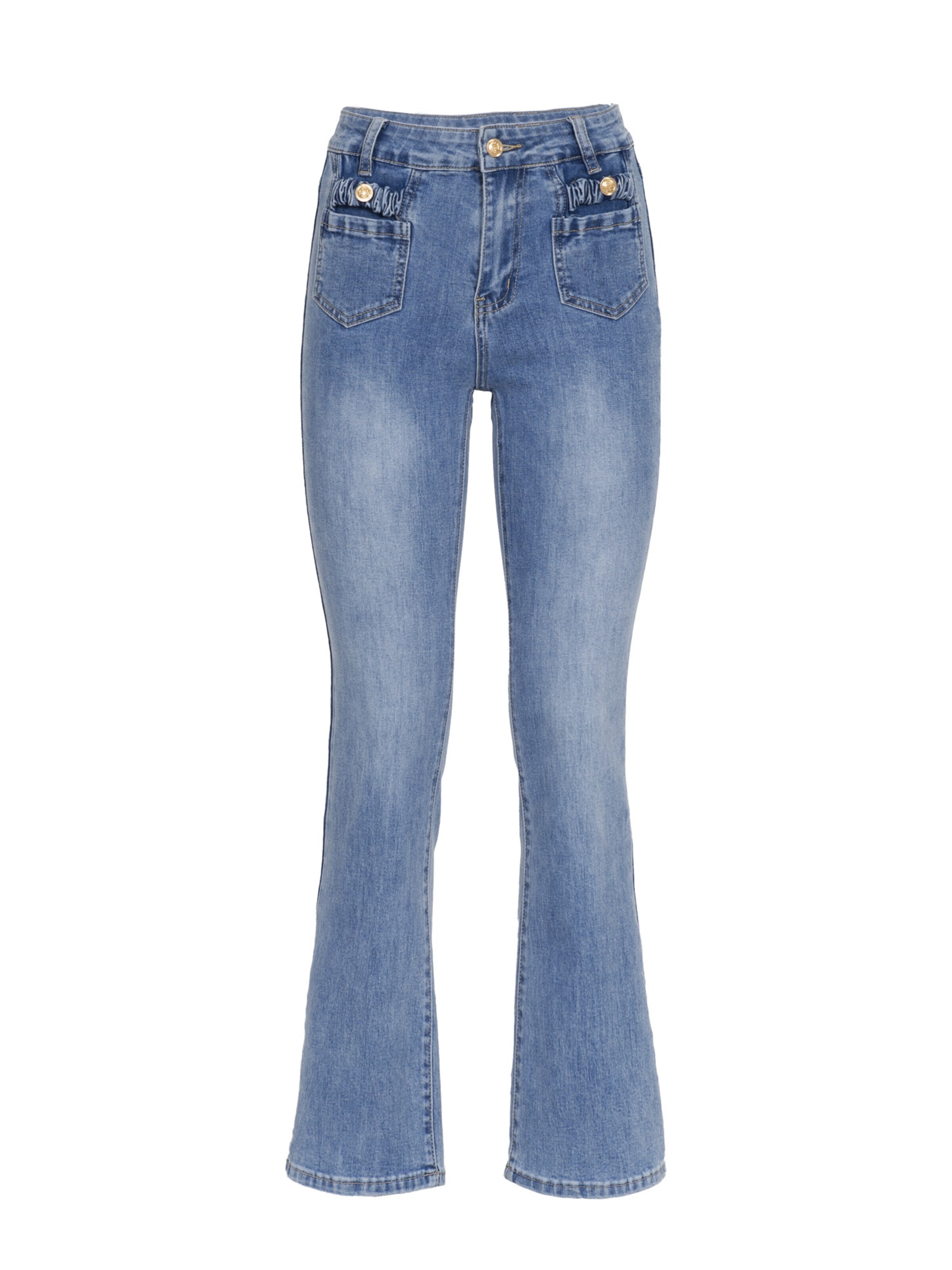 Influencer Kavbojke moder denim