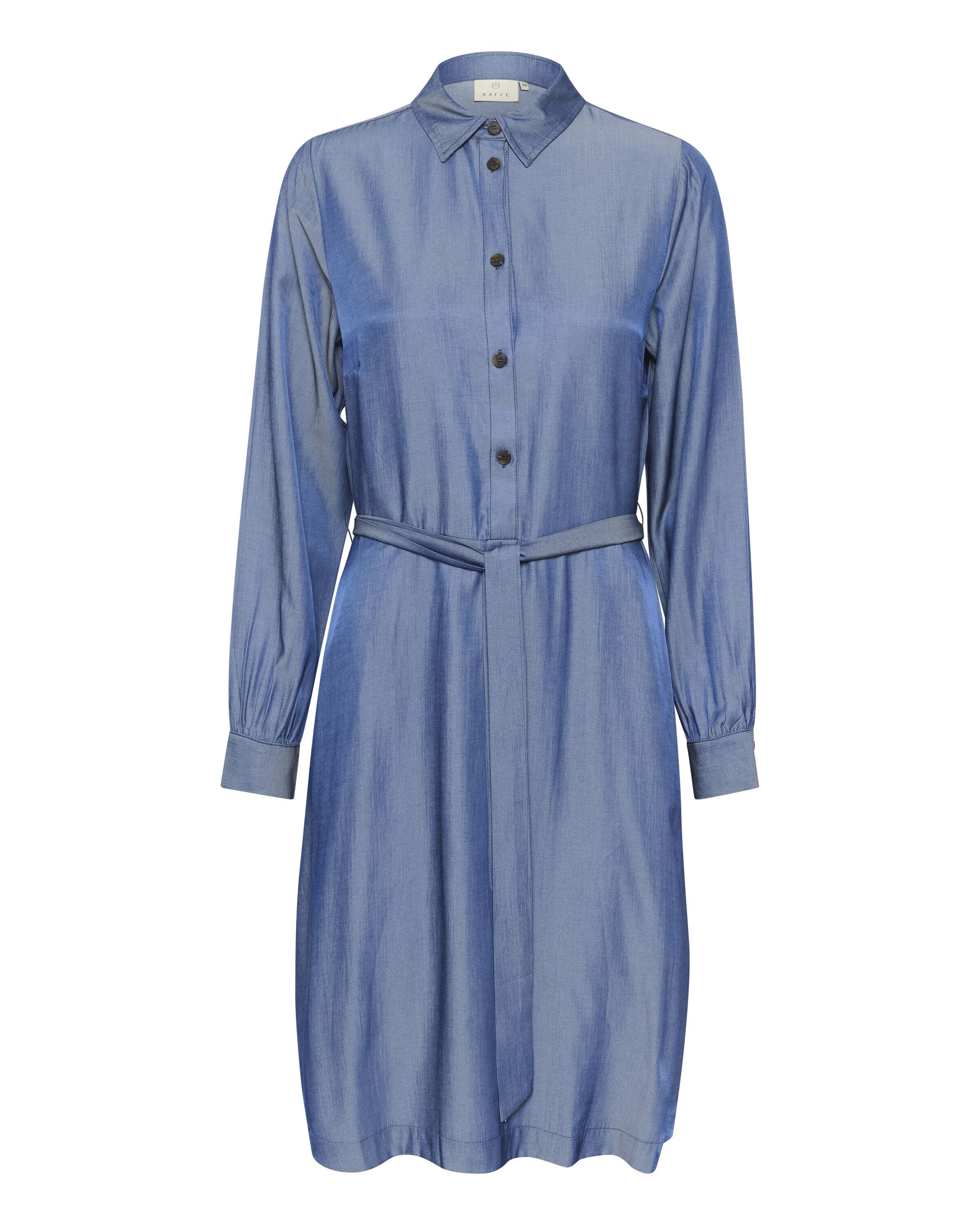 Kaffe Dolga srajca 'Leonora' kraljevo modra