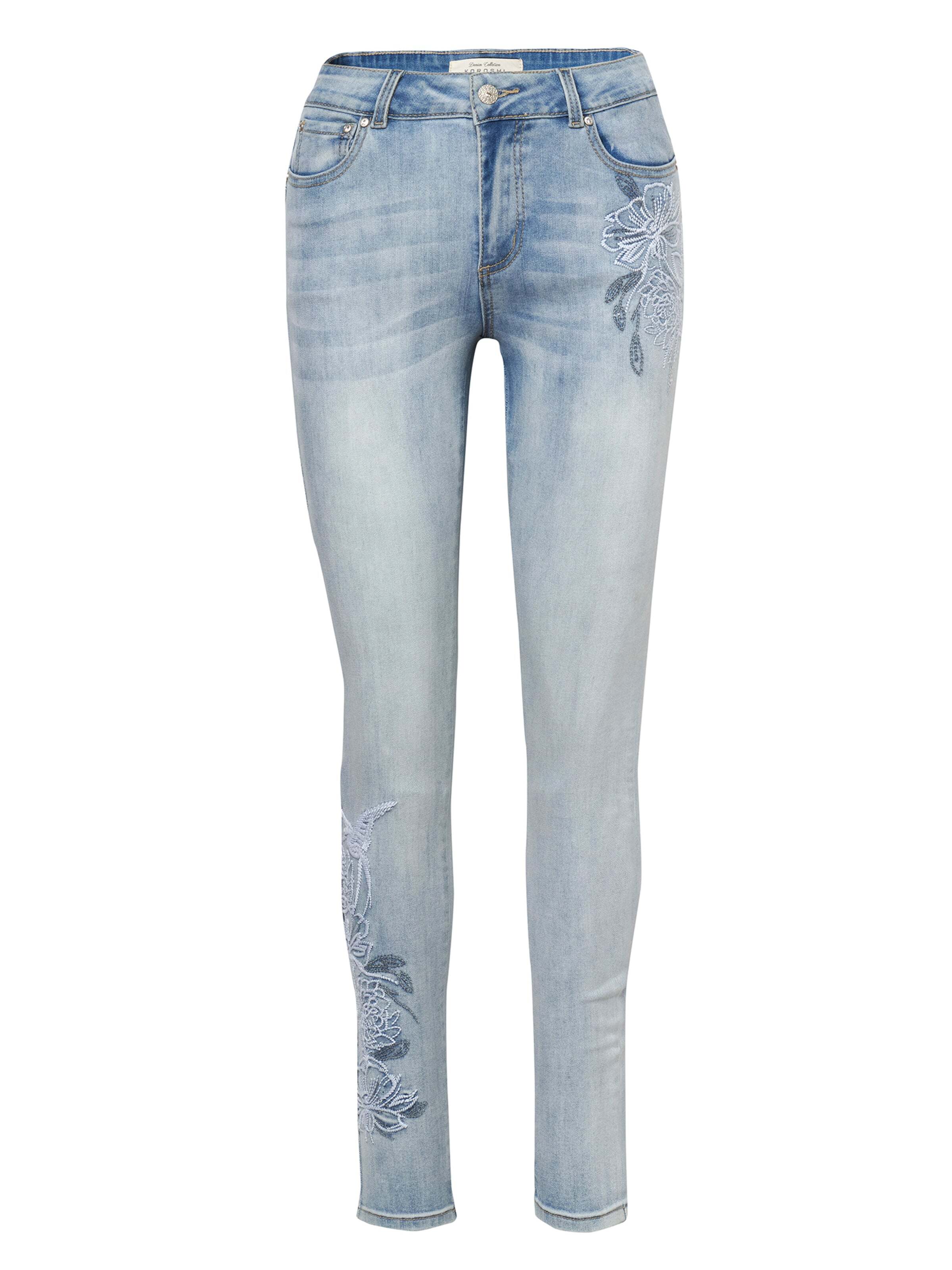 KOROSHI Kavbojke svetlo modra