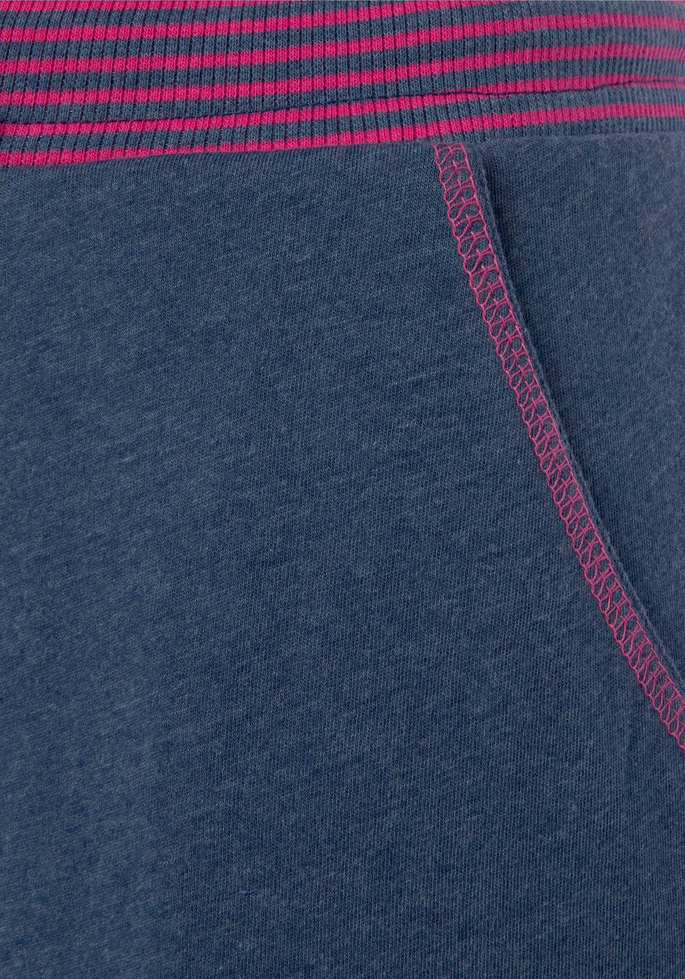 VIVANCE Pižama 'Dreams' marine / lila