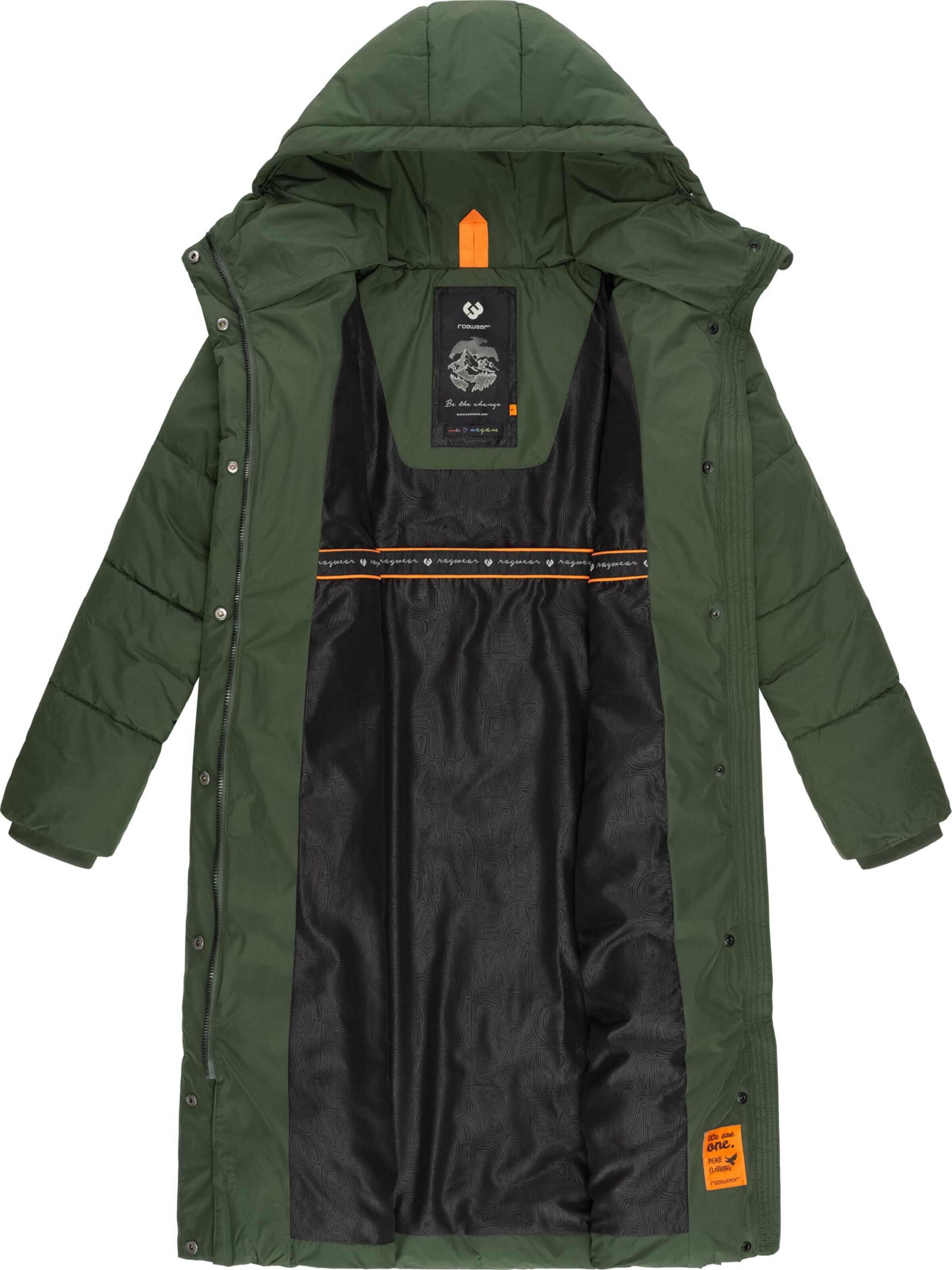 Ragwear Zimski plašč 'Suminka' zelena