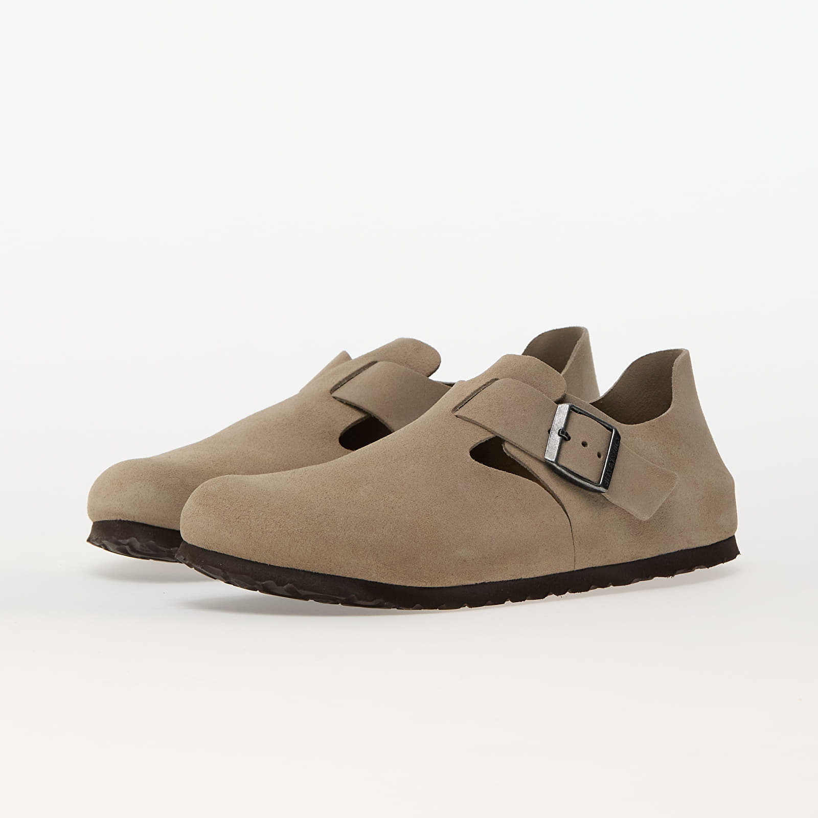 Birkenstock London Suede Leather Taupe