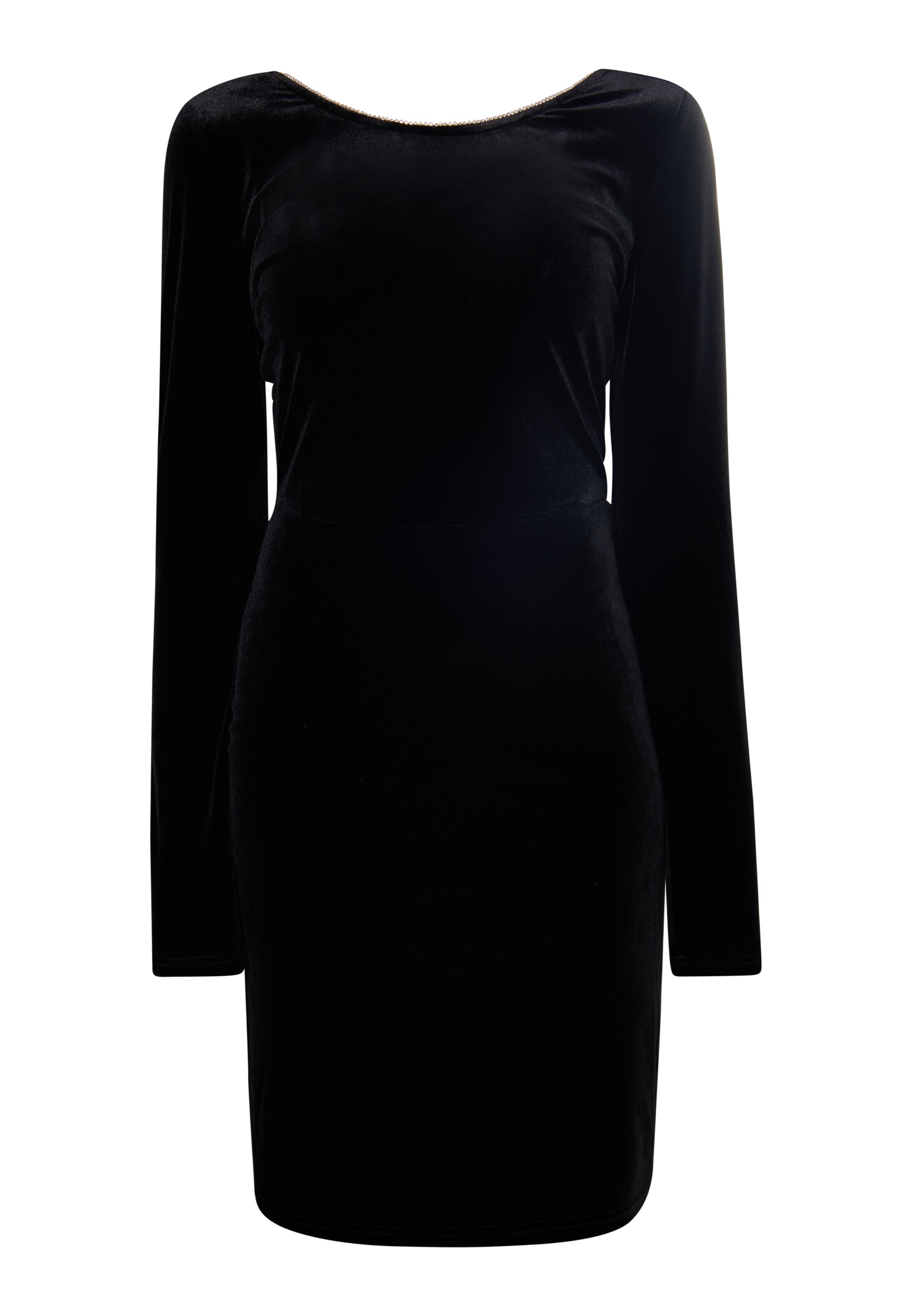 faina Koktejl obleka črna