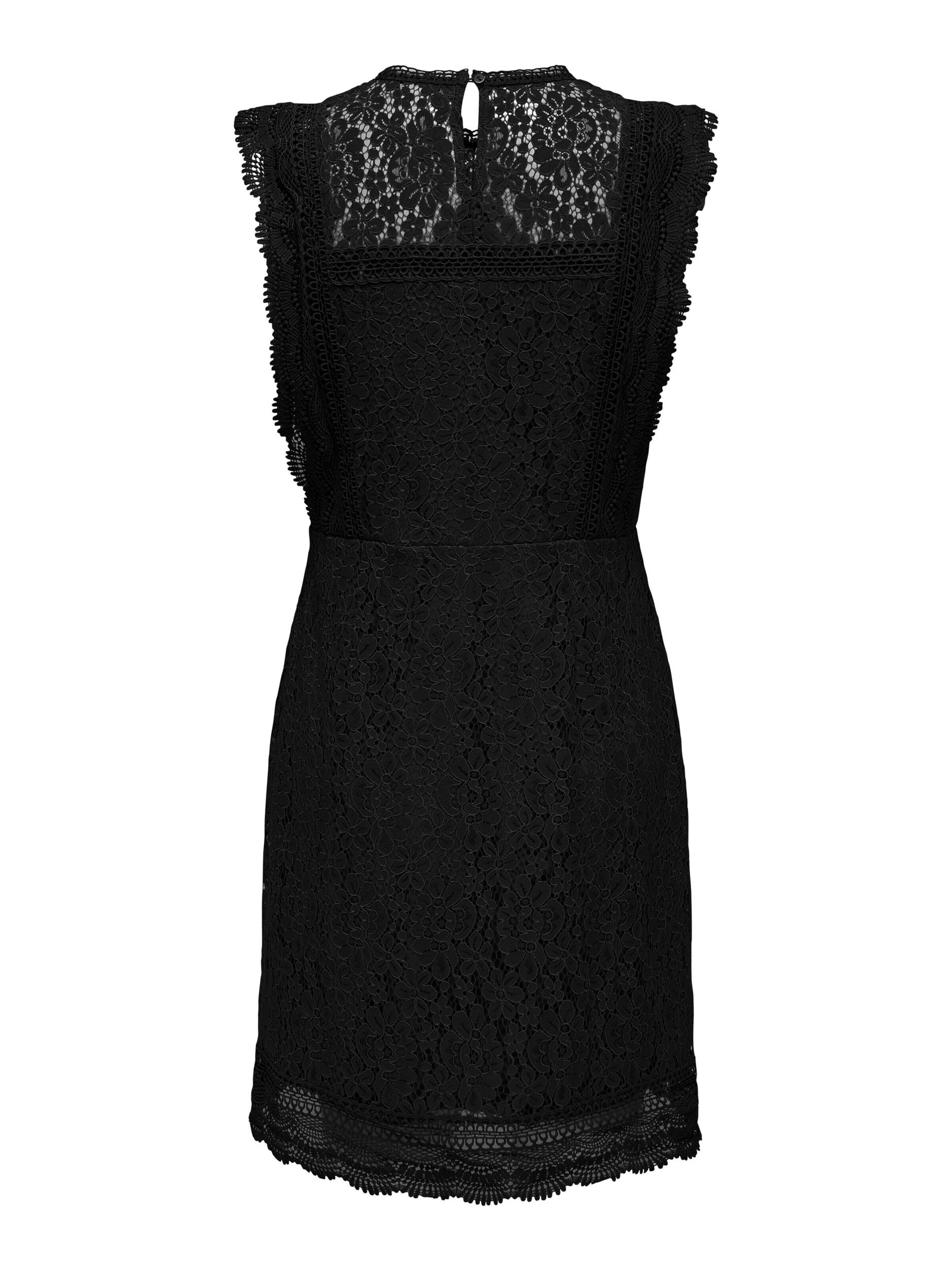 ONLY Koktejl obleka 'ONLNEW KARO' črna