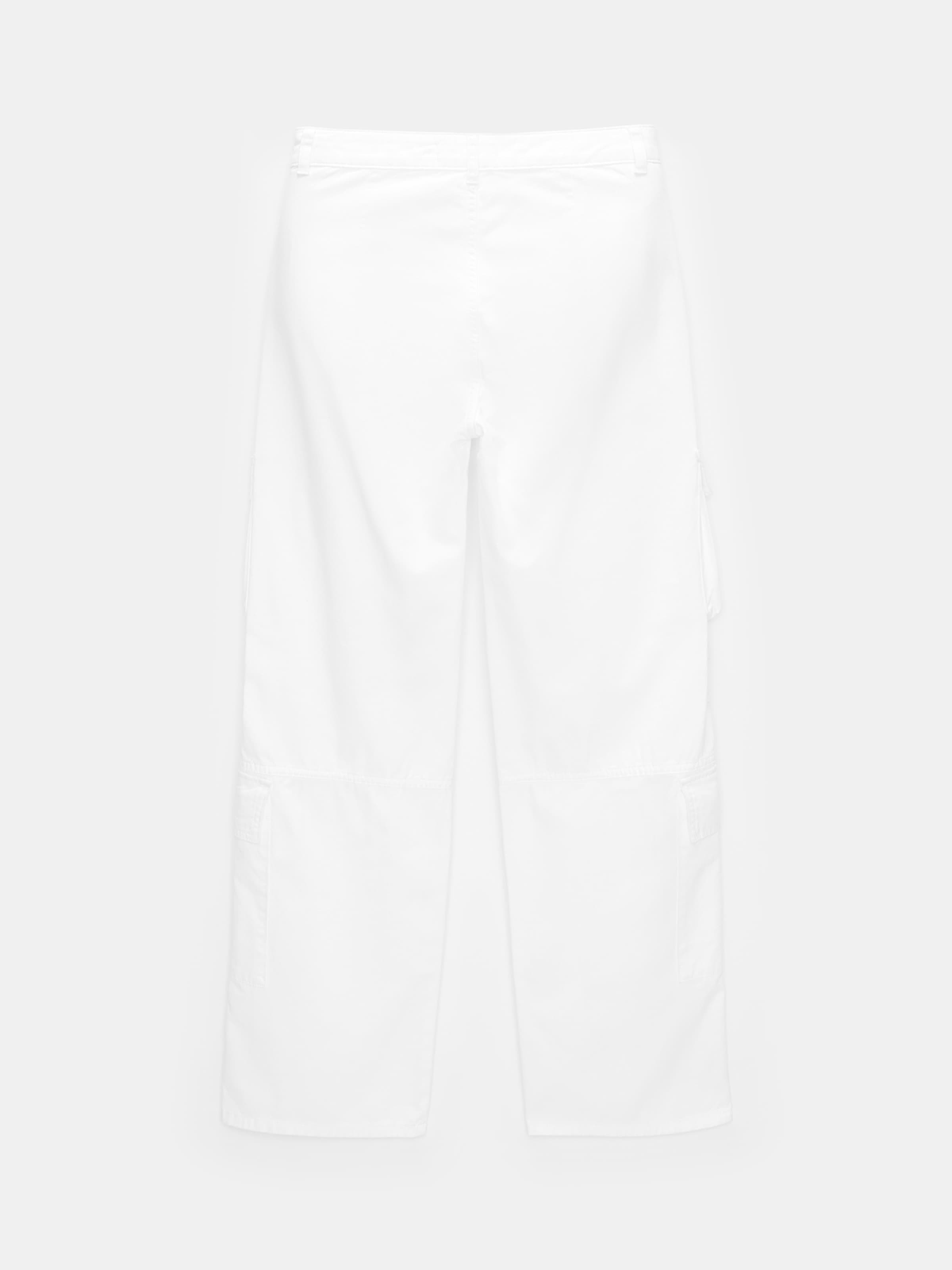 Pull&Bear Kargo kavbojke bela