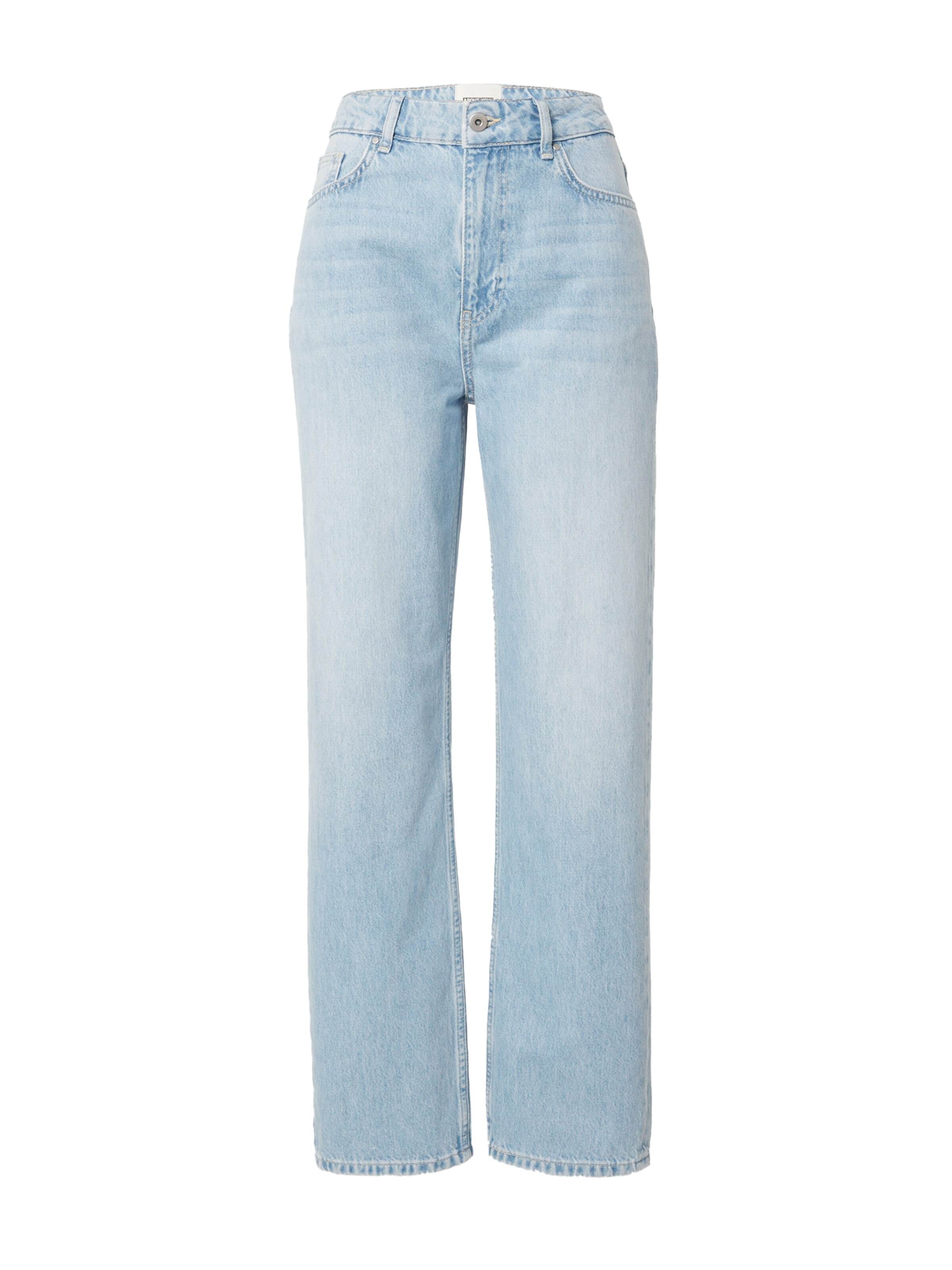 ABOUT YOU x Laura Giurcanu Kavbojke 'Maggie' svetlo modra