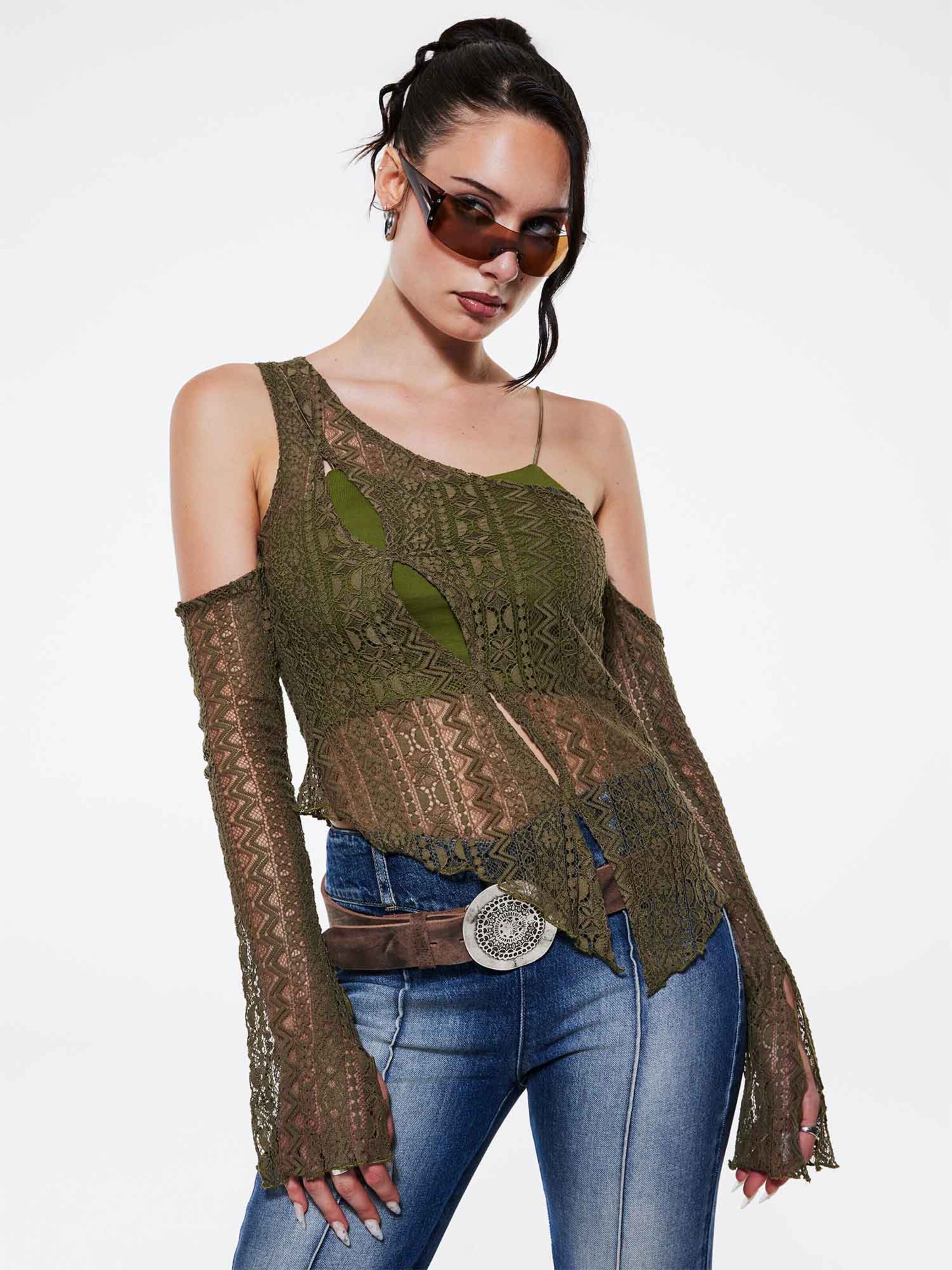 SHYX Majica 'Arika' oliva