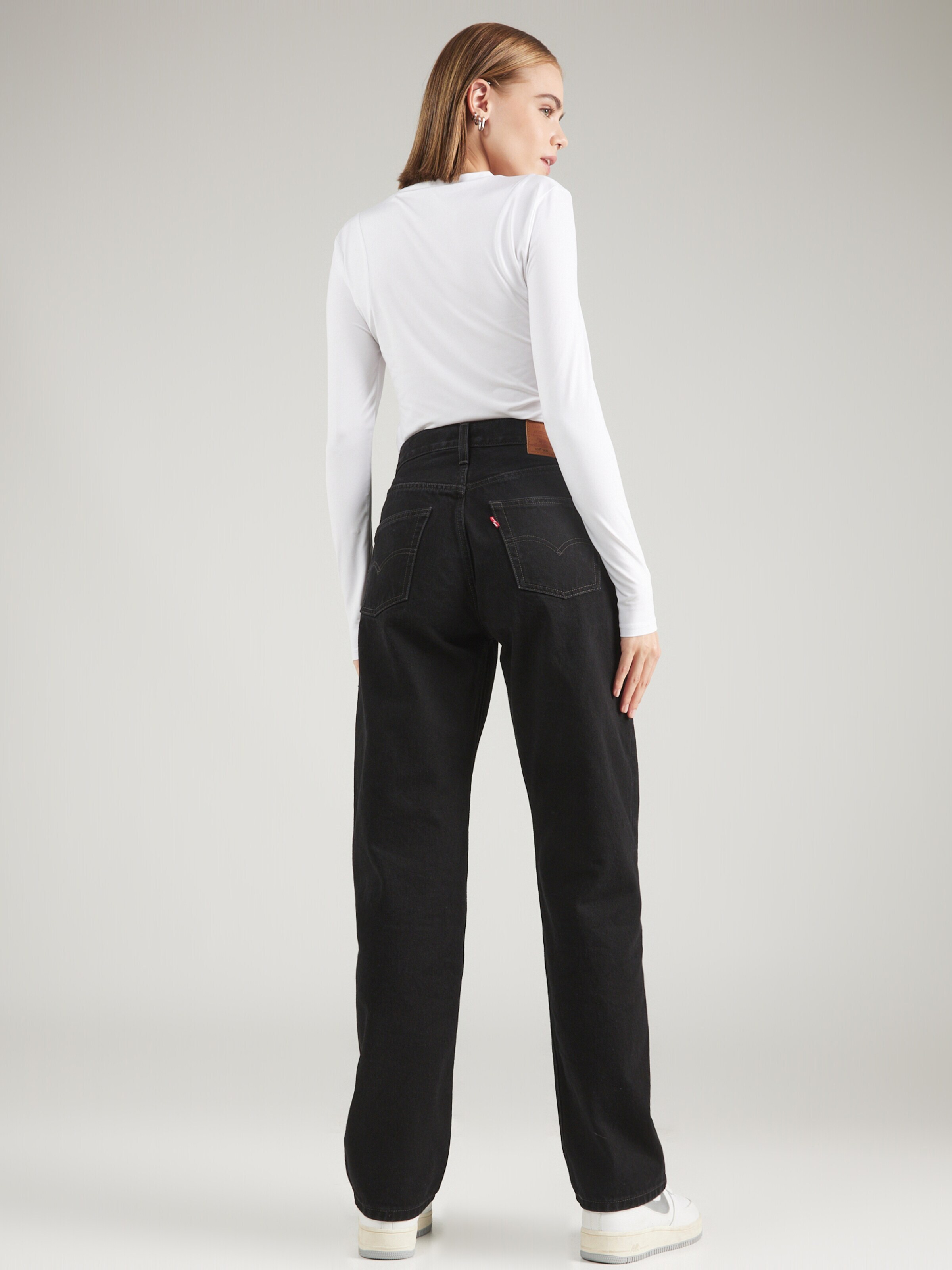 LEVI'S  Kavbojke '501 '90s' črn denim