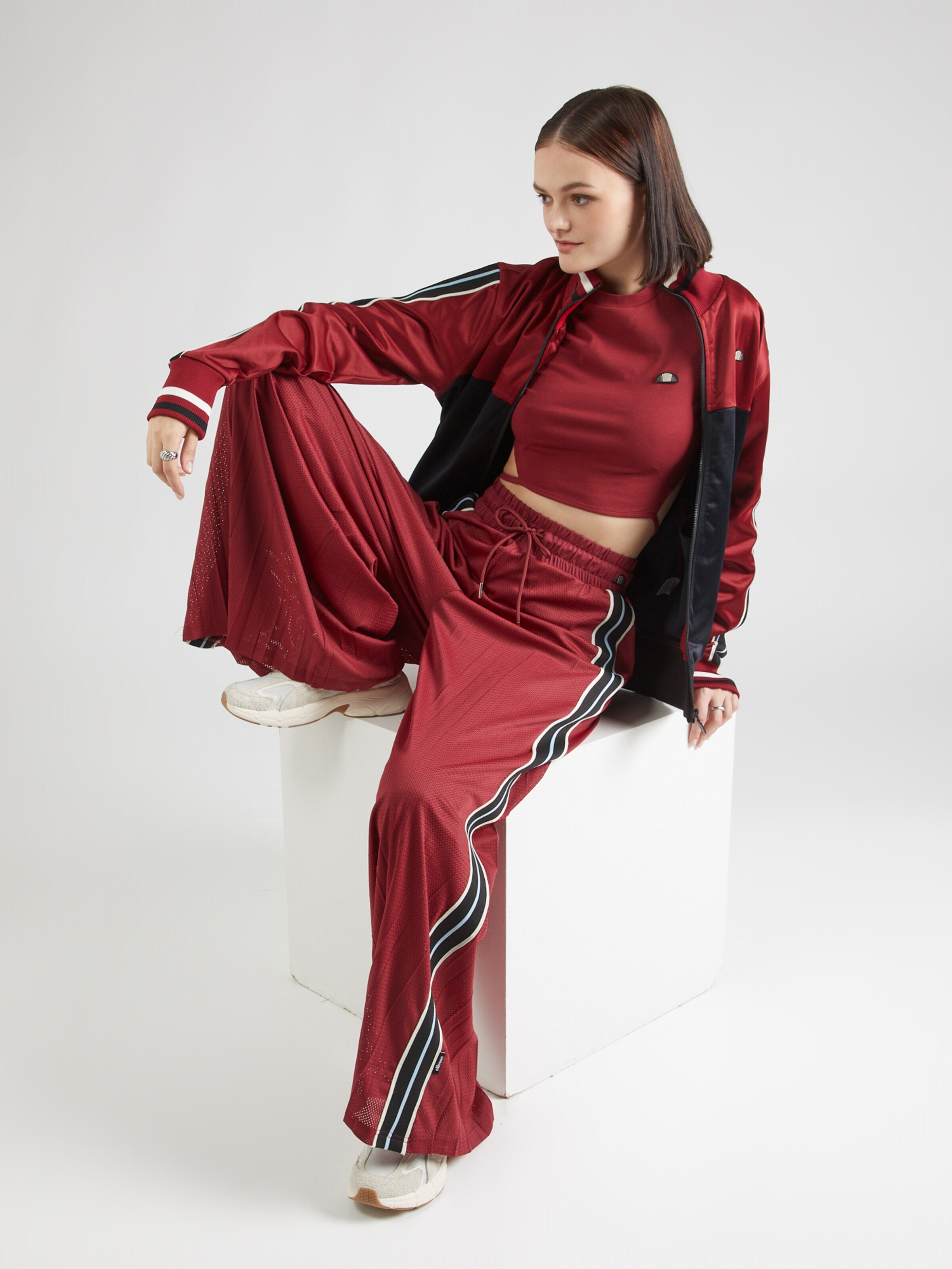 ELLESSE Majica 'Maldonado' burgund