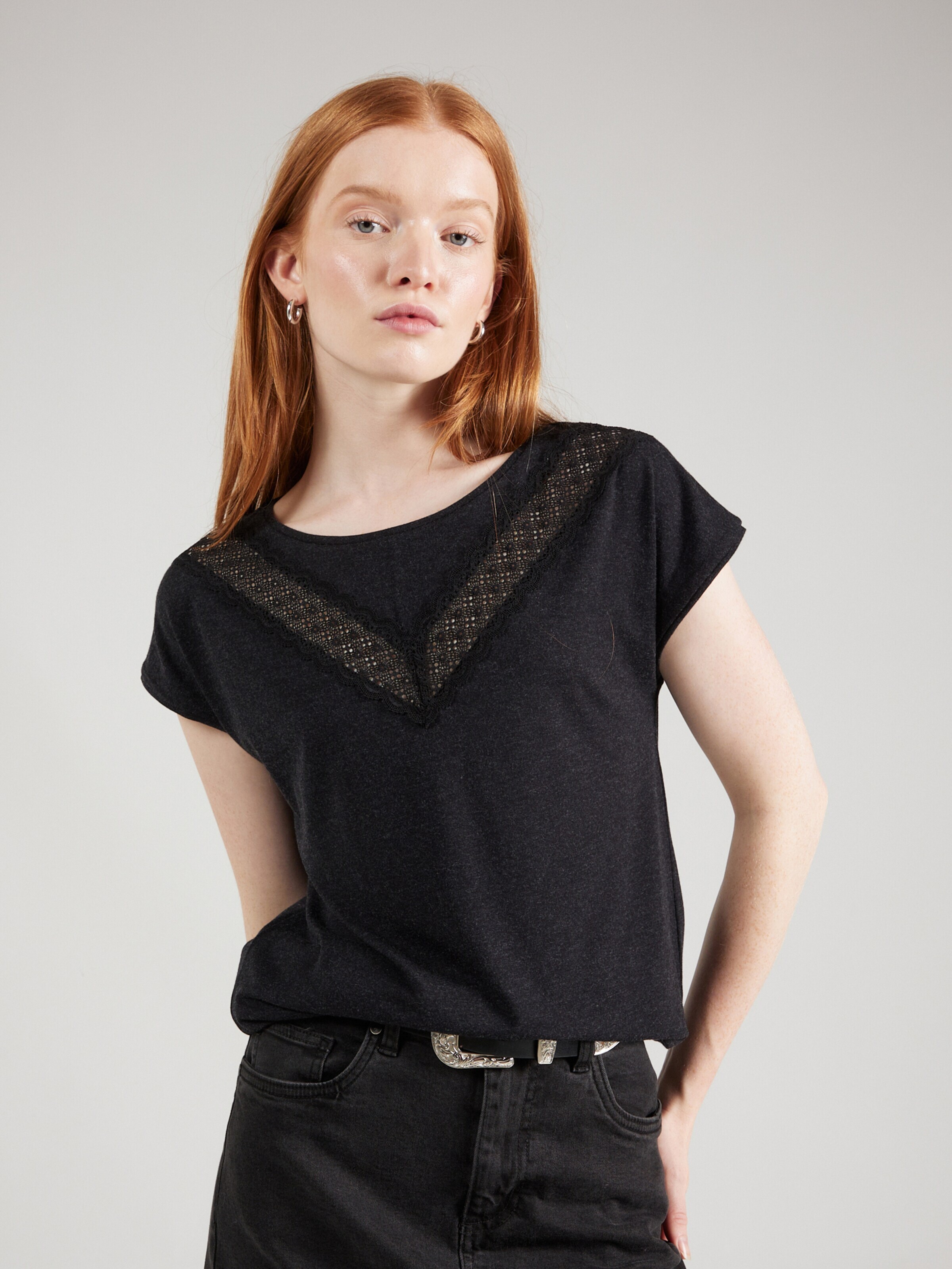 ABOUT YOU Majica 'Royalty' temno siva