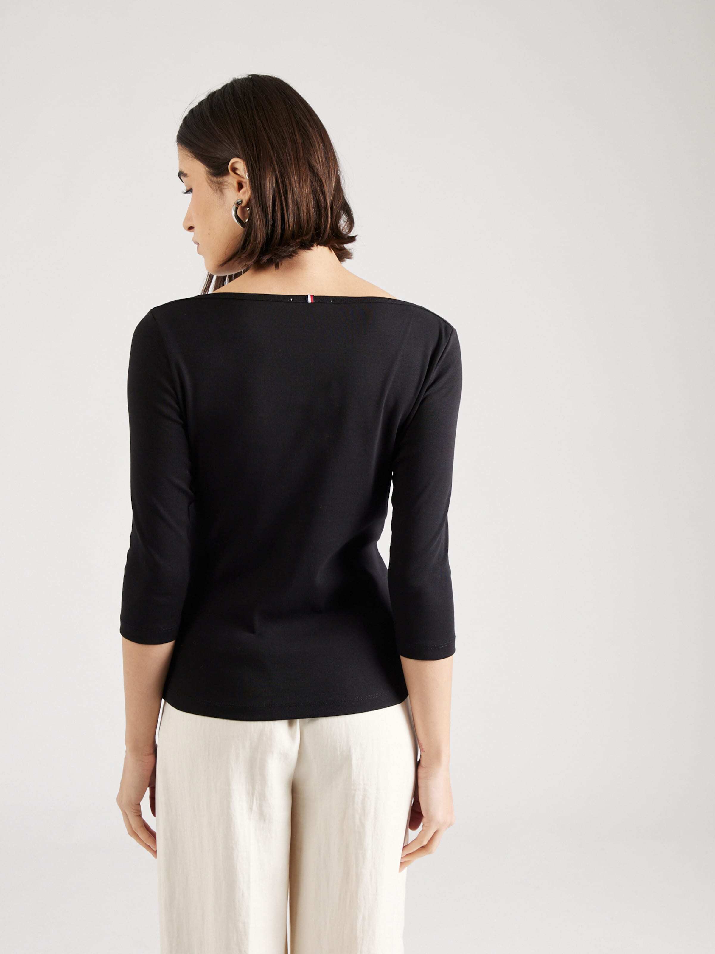 TOMMY HILFIGER Majica 'New Cody' temno modra / rdeča / črna / bela