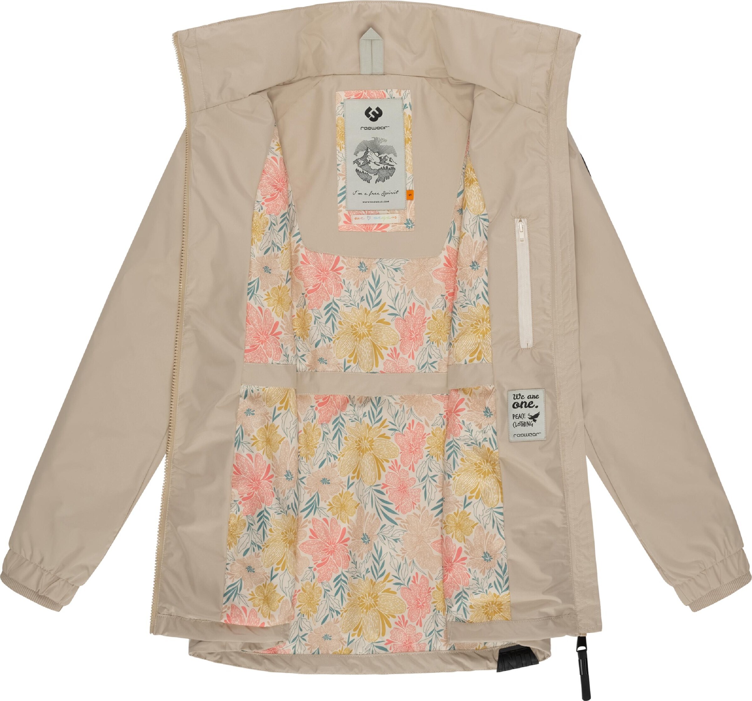 Ragwear Funkcionalna jakna 'Tacy' bež