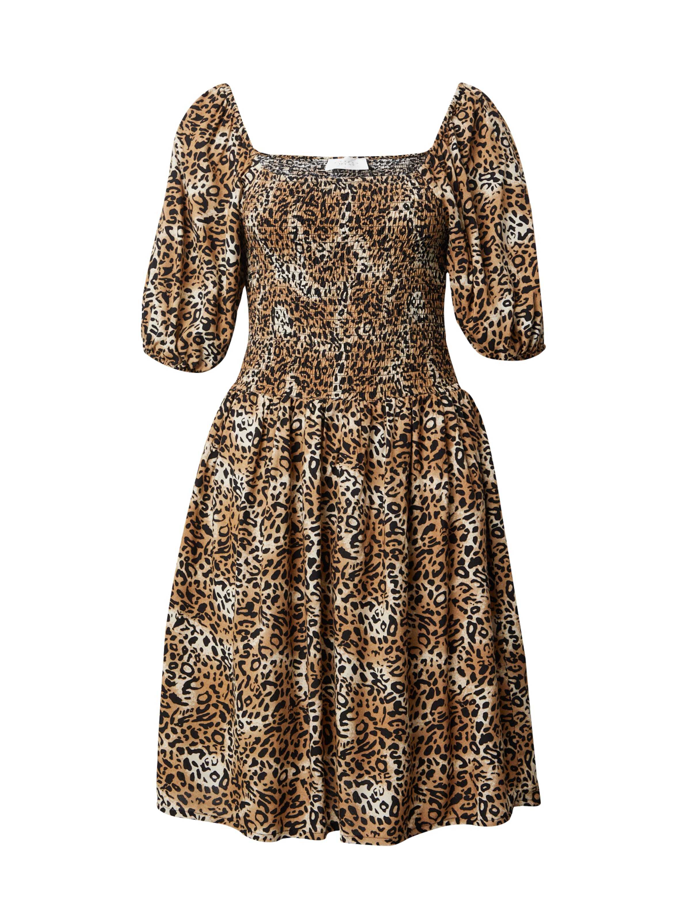 SISTERS POINT Obleka 'UCIA' rjava / črna / bela