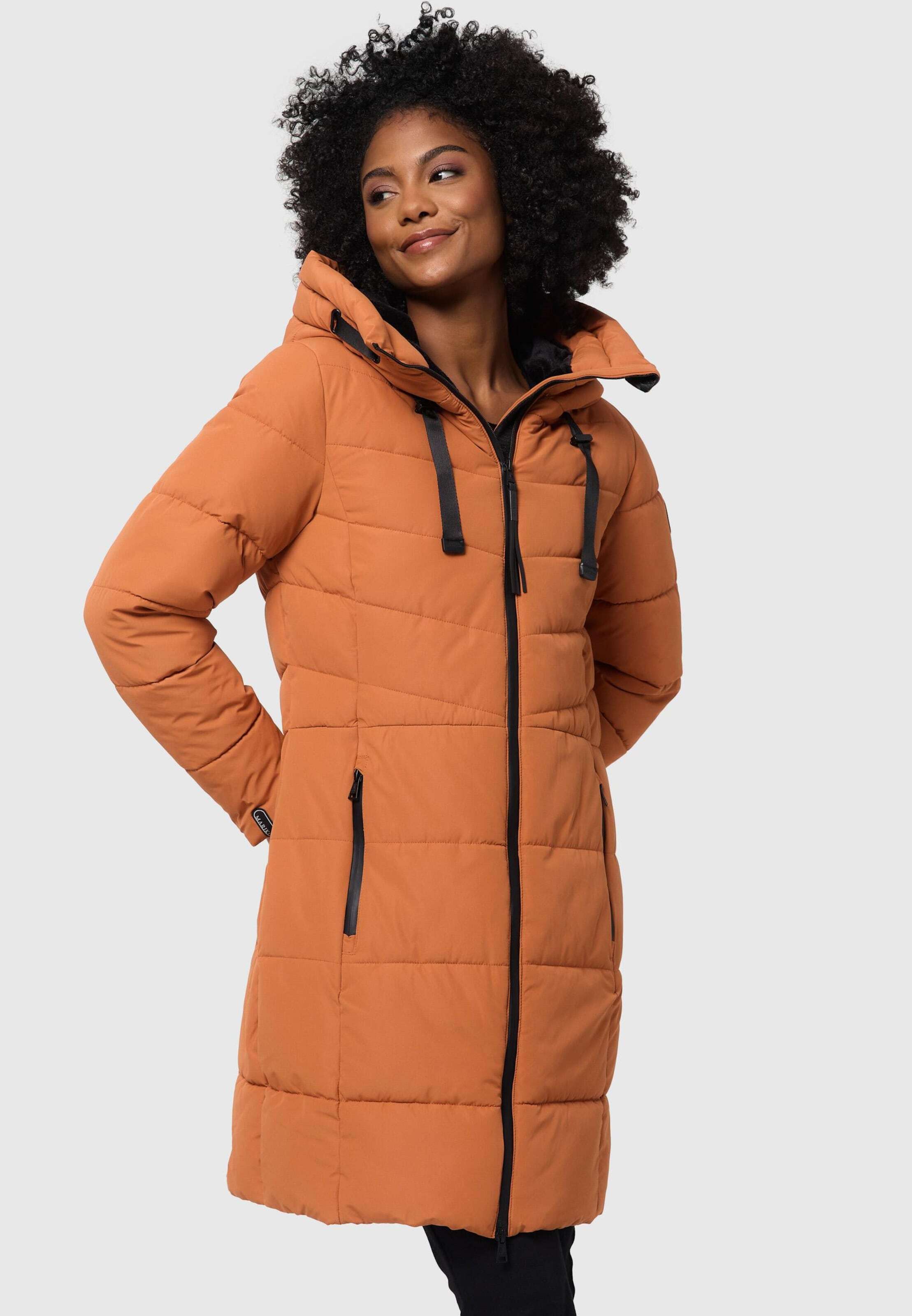 MARIKOO Zimski plašč 'Natsukoo XVI' rjava