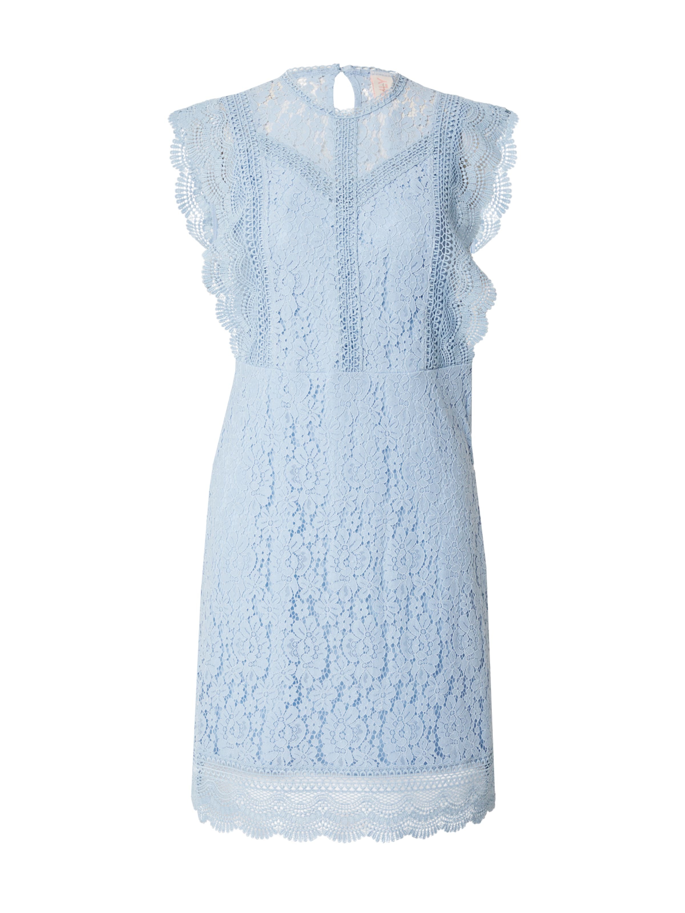 ONLY Koktejl obleka 'ONLNEW KARO' svetlo modra