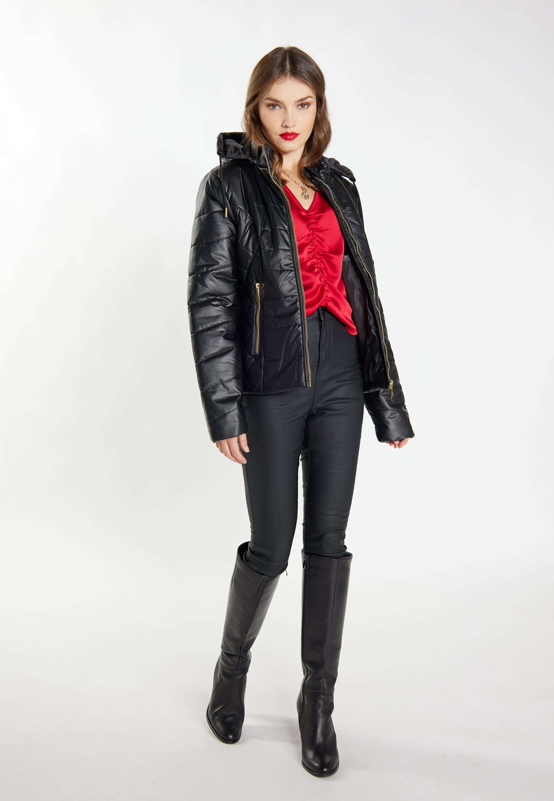 faina Prehodna jakna 'Caneva' črna