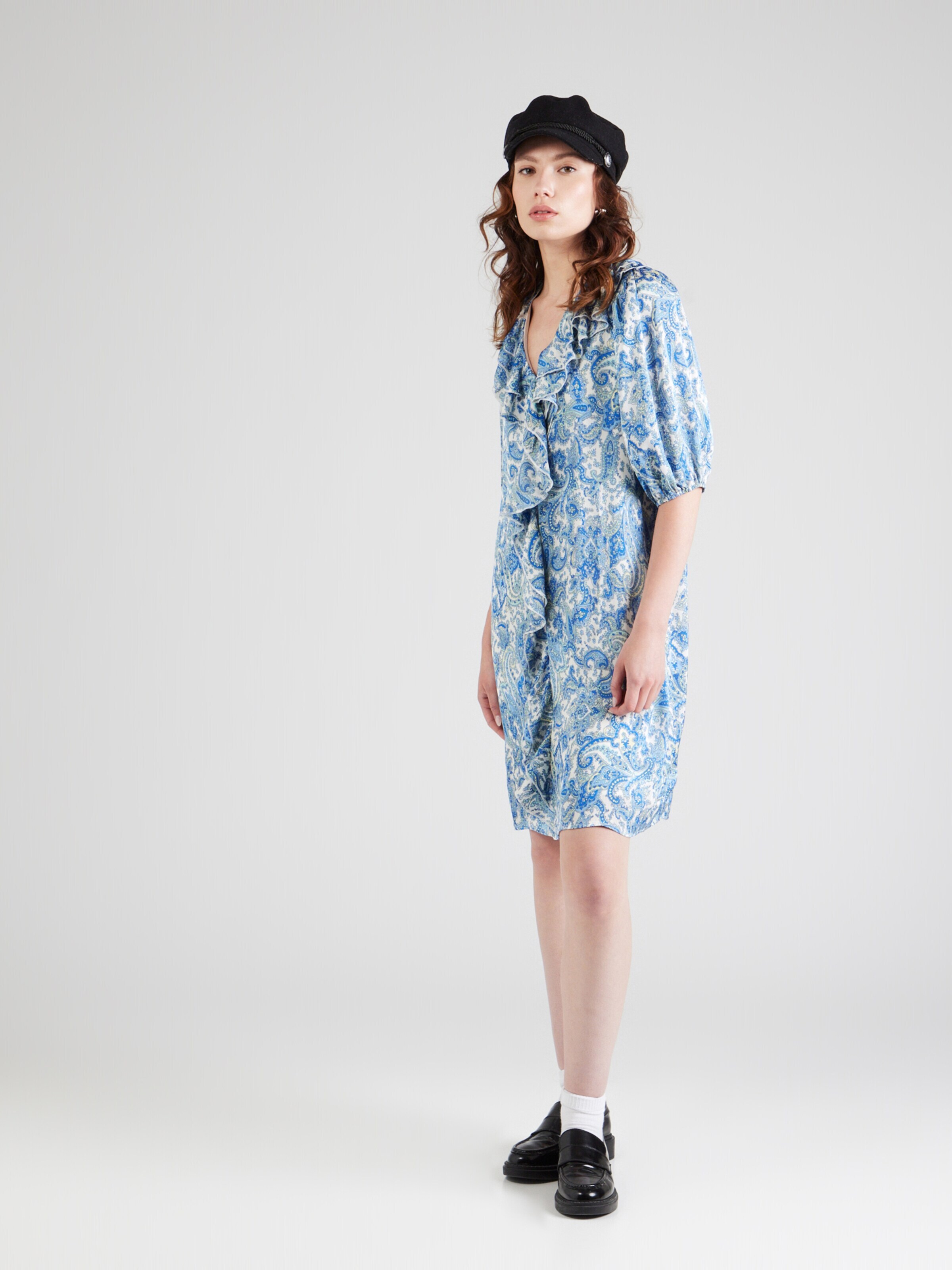 SISTERS POINT Obleka 'GOT-IT' nebeško modra / pastelno modra / bela