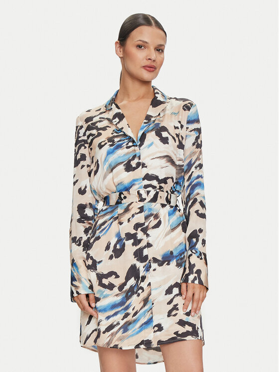 Srajčna obleka Guess