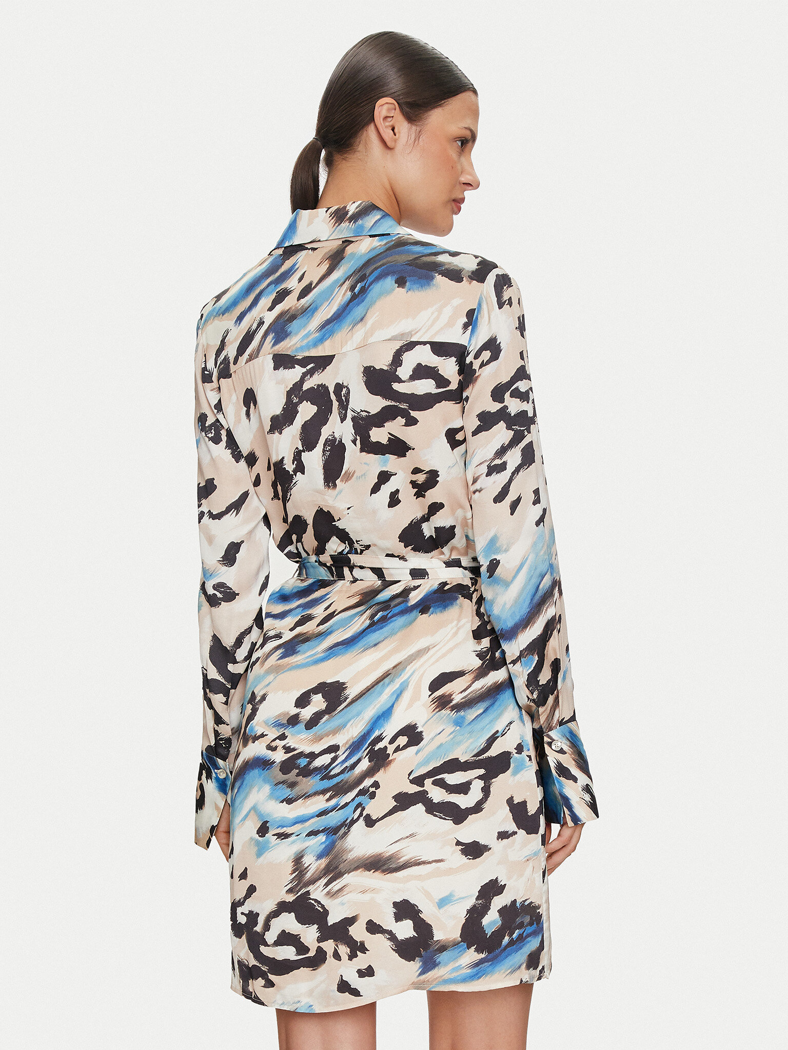 Srajčna obleka Guess