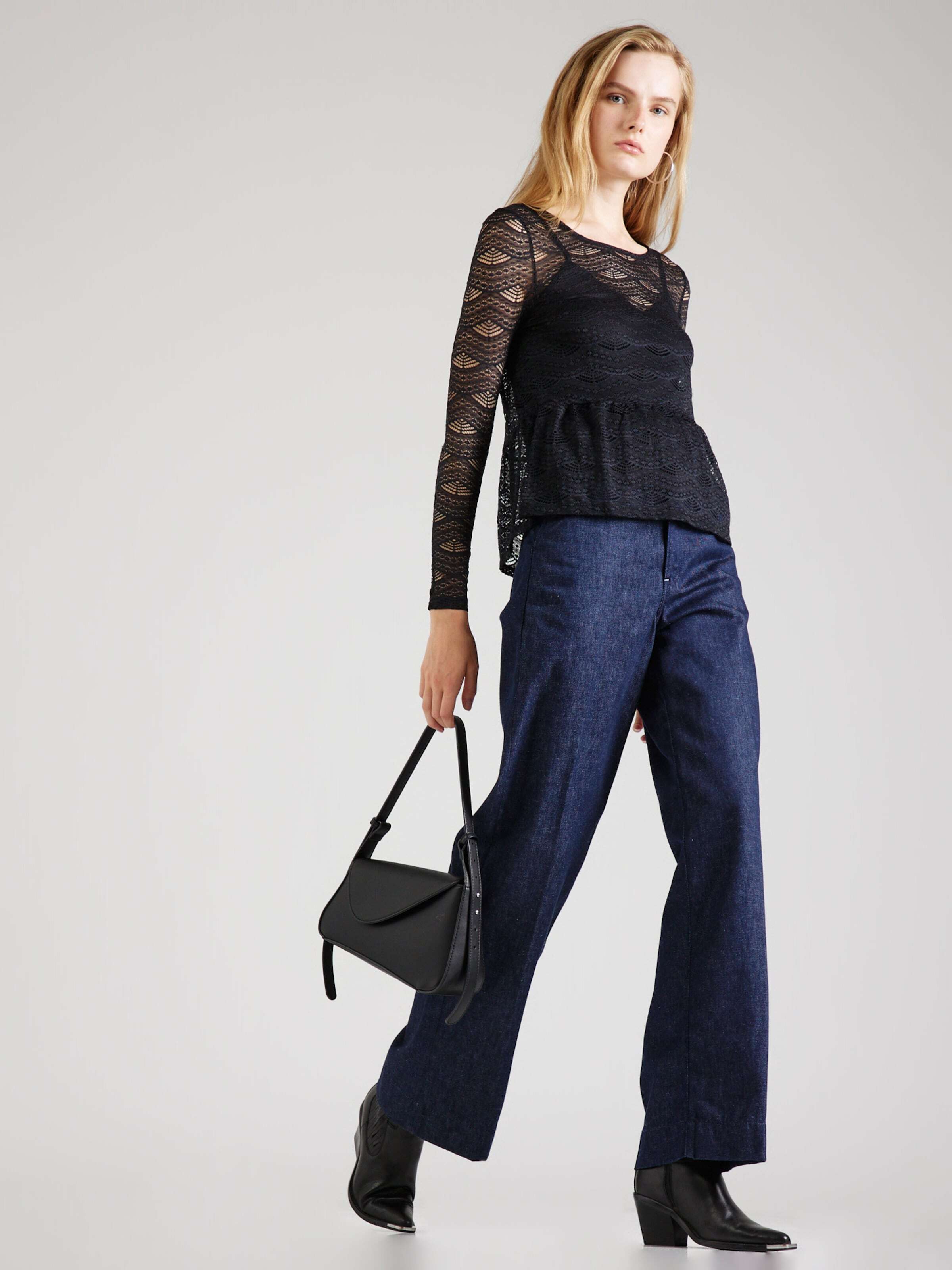 ABOUT YOU Majica 'Mariel' črna