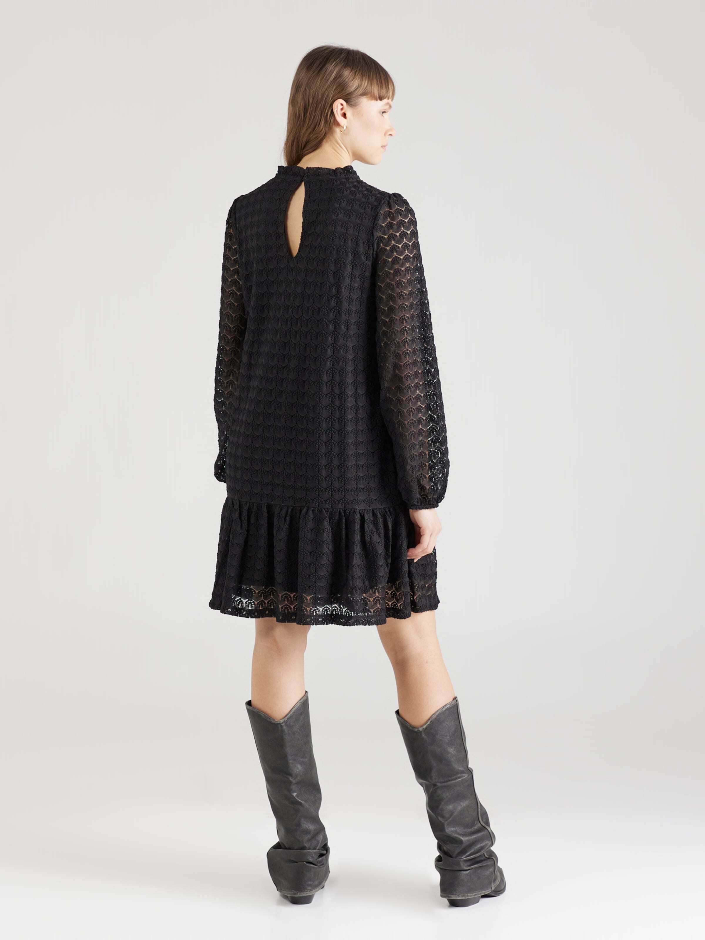 VERO MODA Obleka 'BECCA' črna