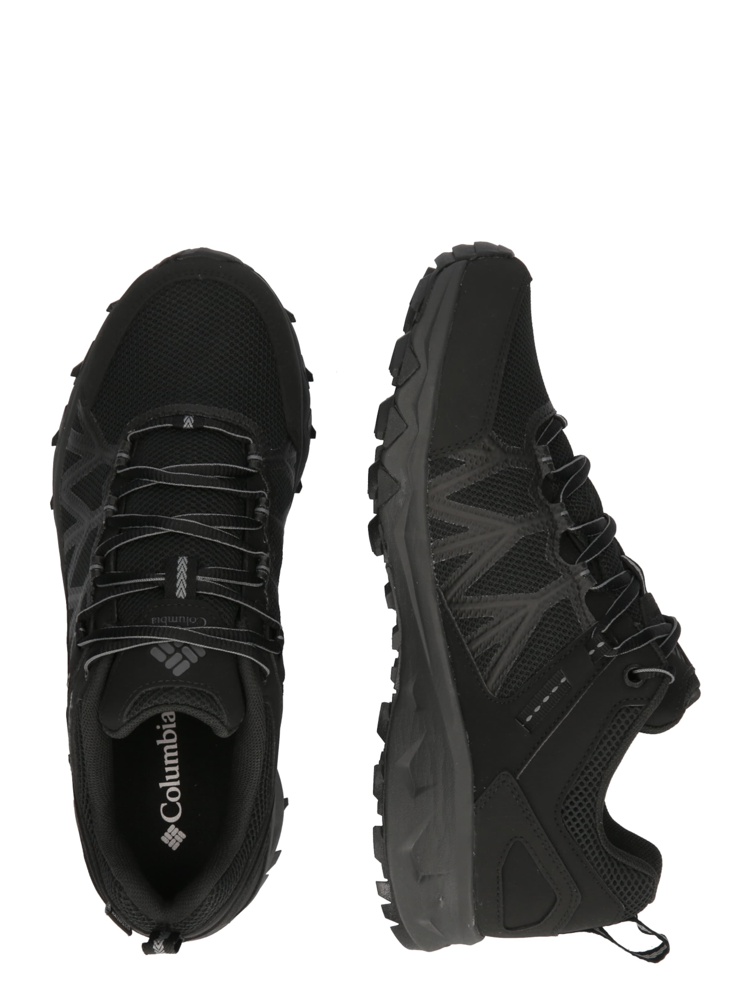 COLUMBIA Nizki čevelj 'Peakfreak II' svetlo siva / črna