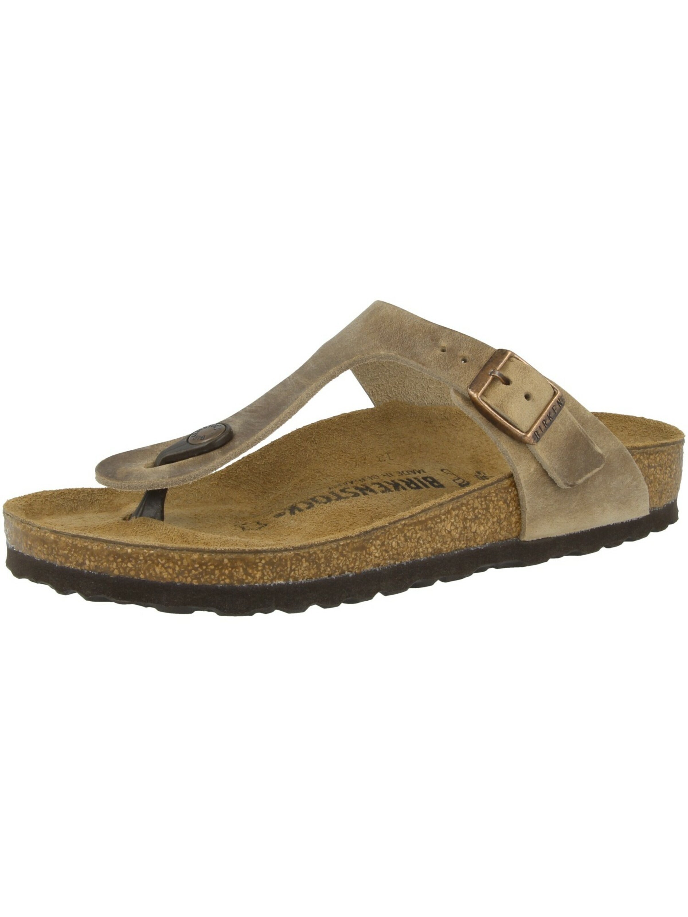 BIRKENSTOCK Japonke 'Gizeh' rjava