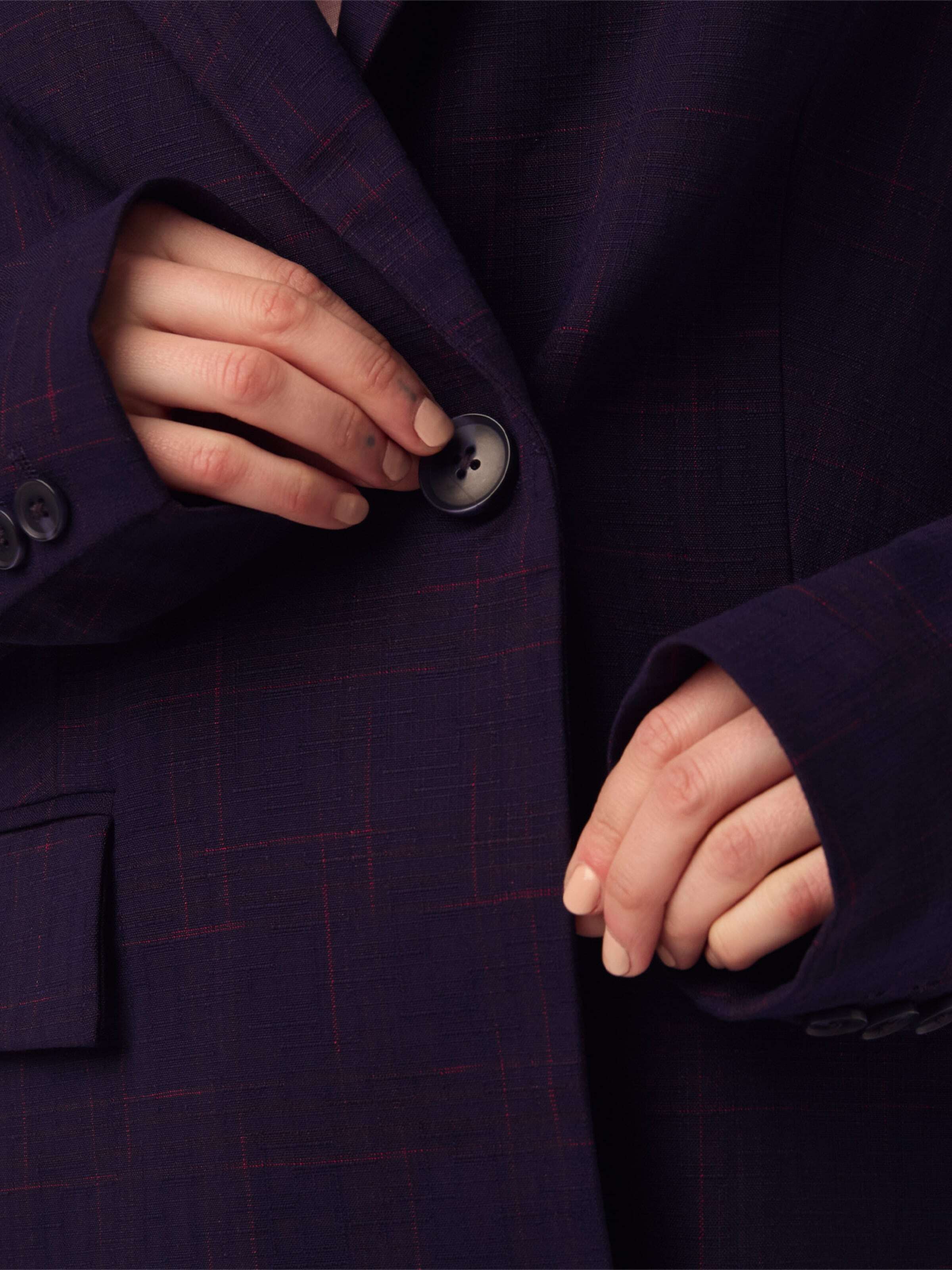 Daahls by Emma Roberts exclusively for ABOUT YOU Blazer 'Simona' temno modra