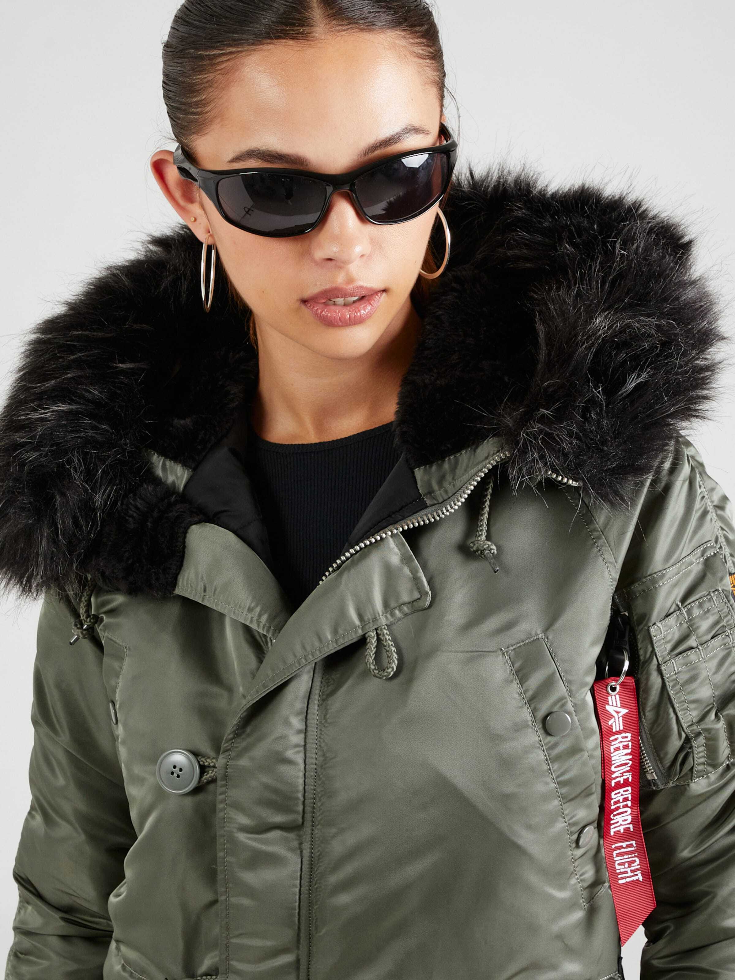 ALPHA INDUSTRIES Zimska jakna kaki