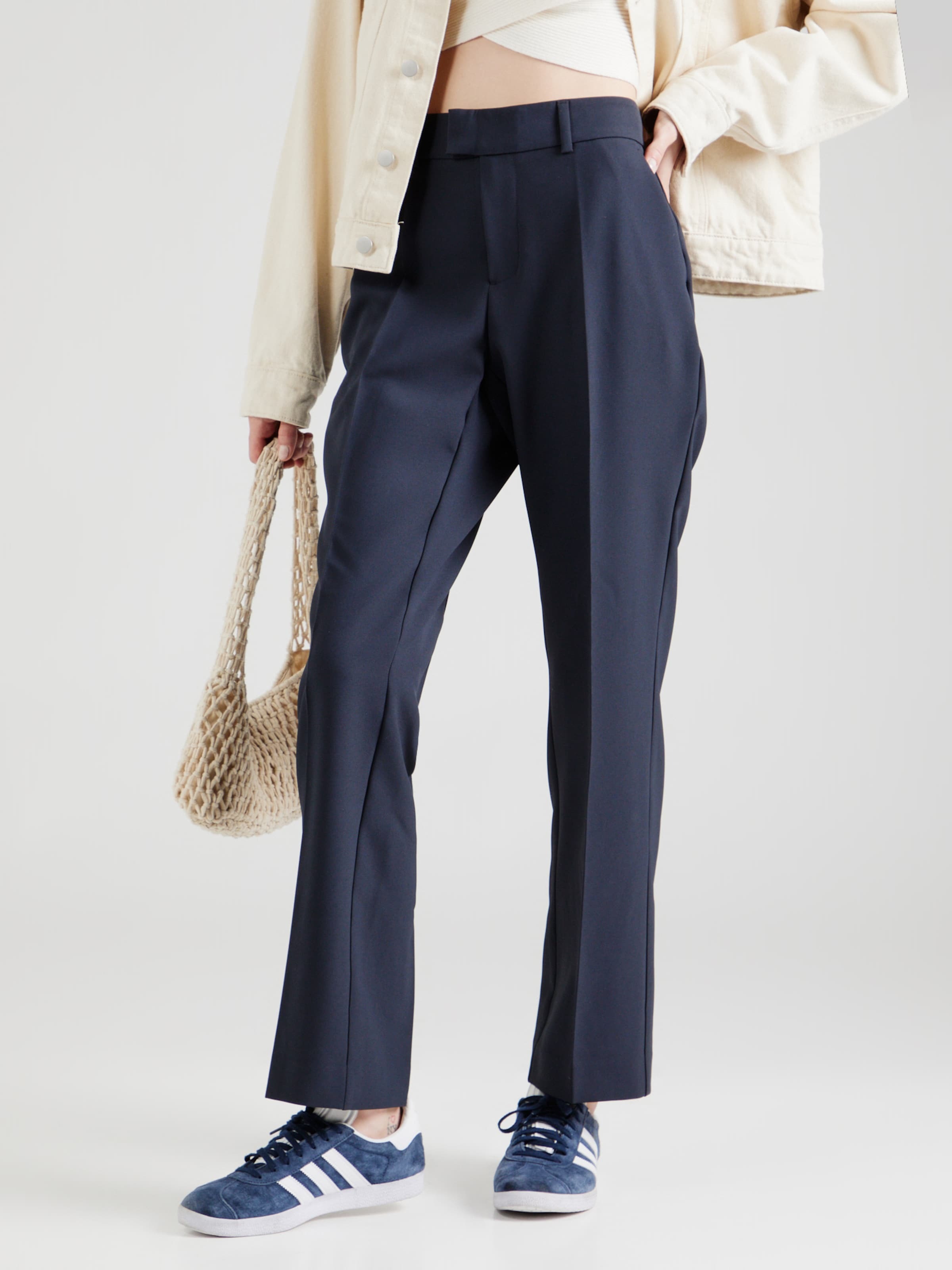 MOS MOSH Hlače na rob mornarska